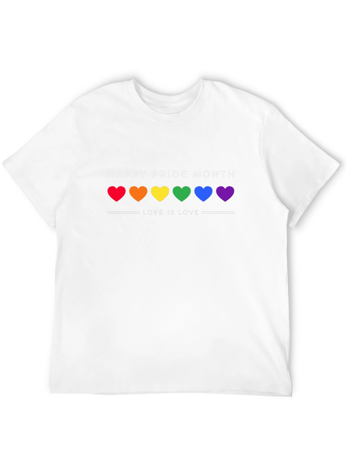 Happy Pride Month Love is Love T-Shirt