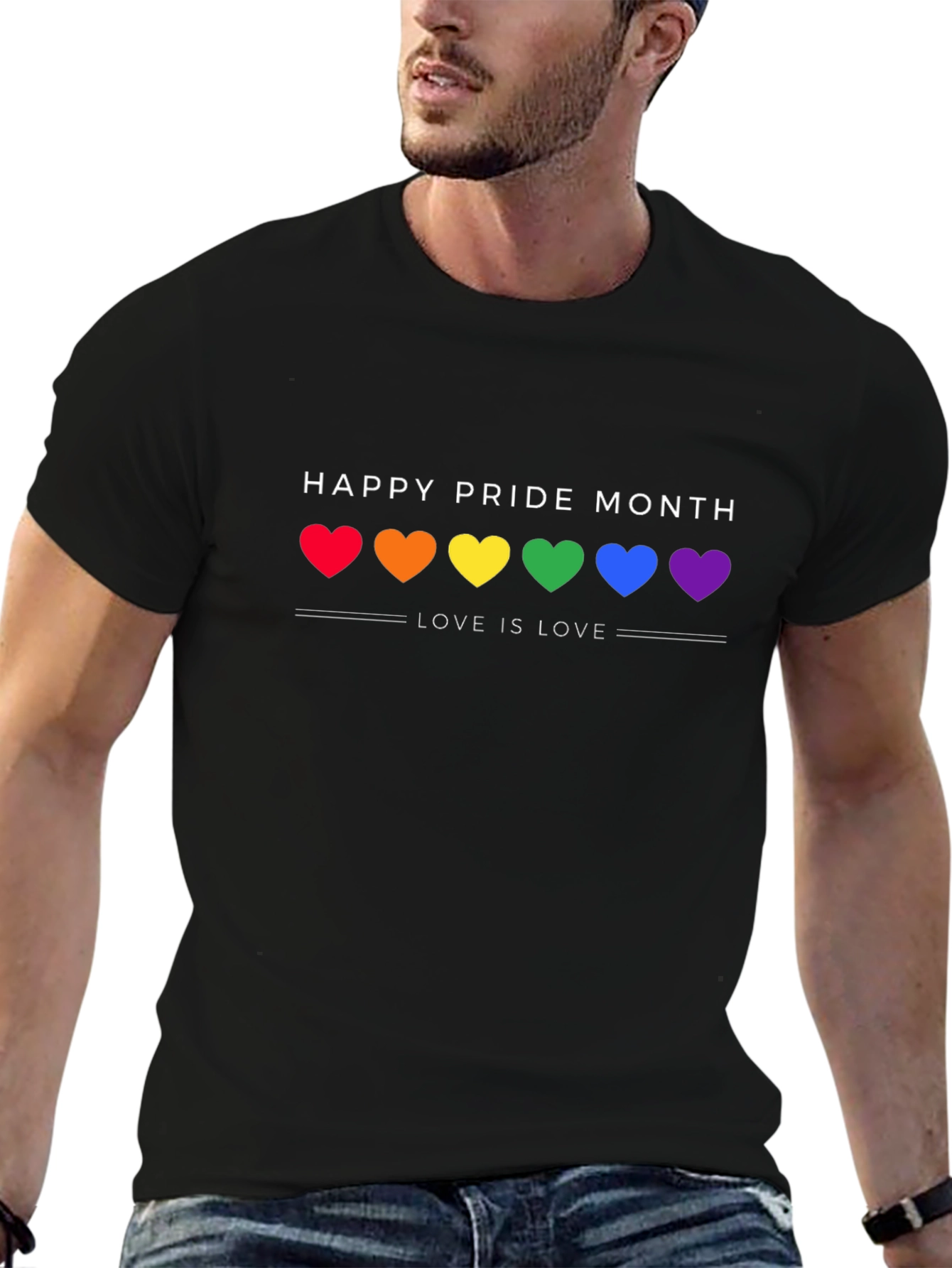 Happy Pride Month Love is Love T-Shirt