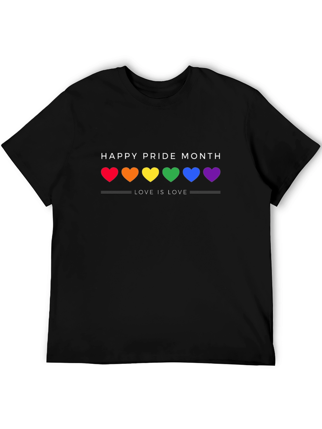 Happy Pride Month Love is Love T-Shirt
