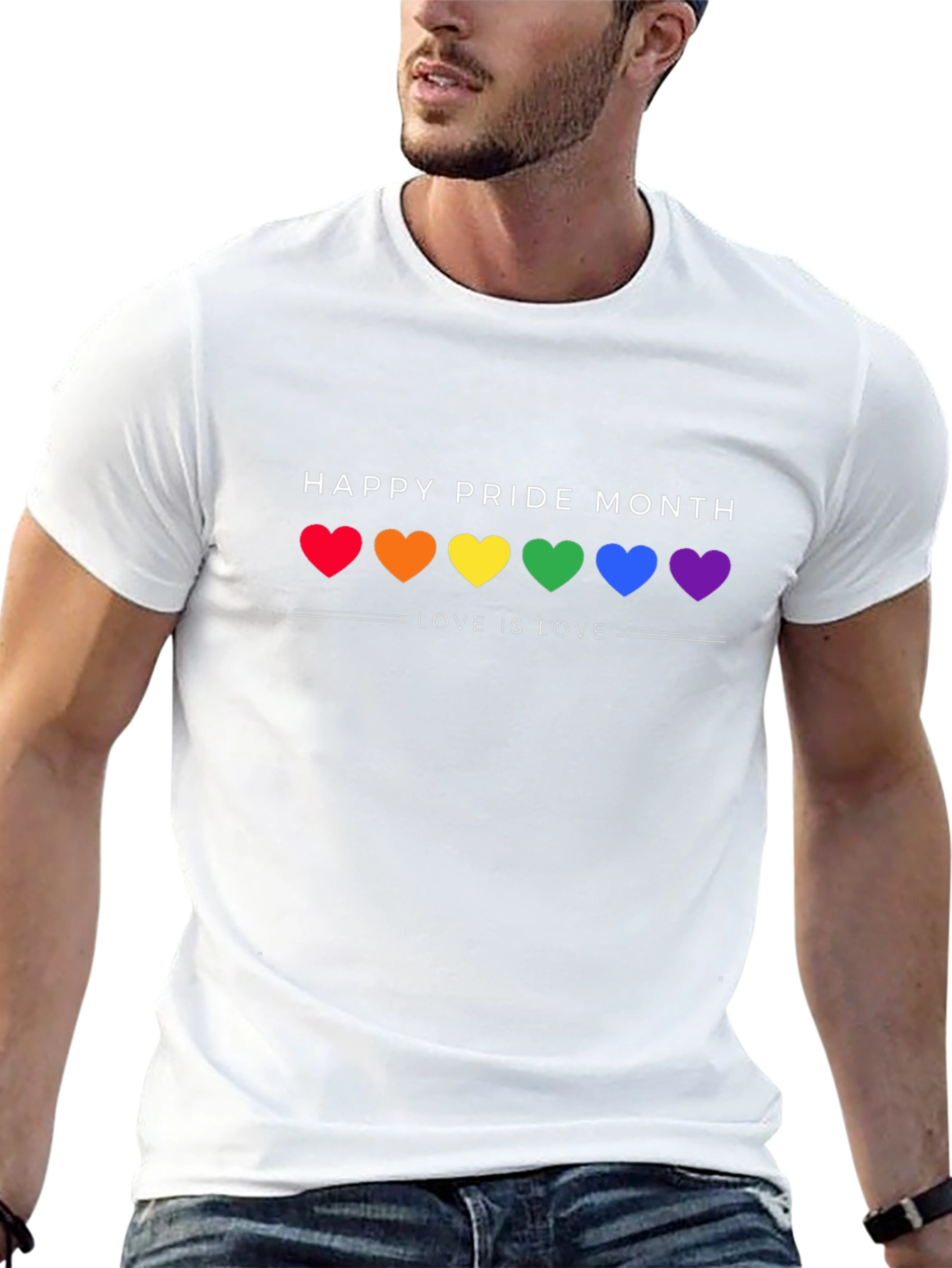 Happy Pride Month Love is Love T-Shirt