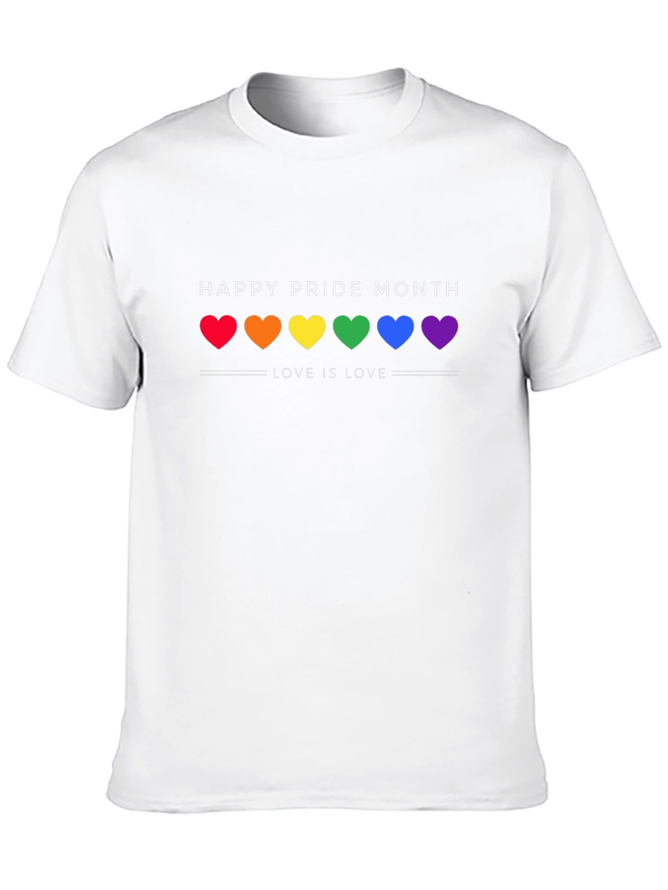 Happy Pride Month Love is Love T-Shirt
