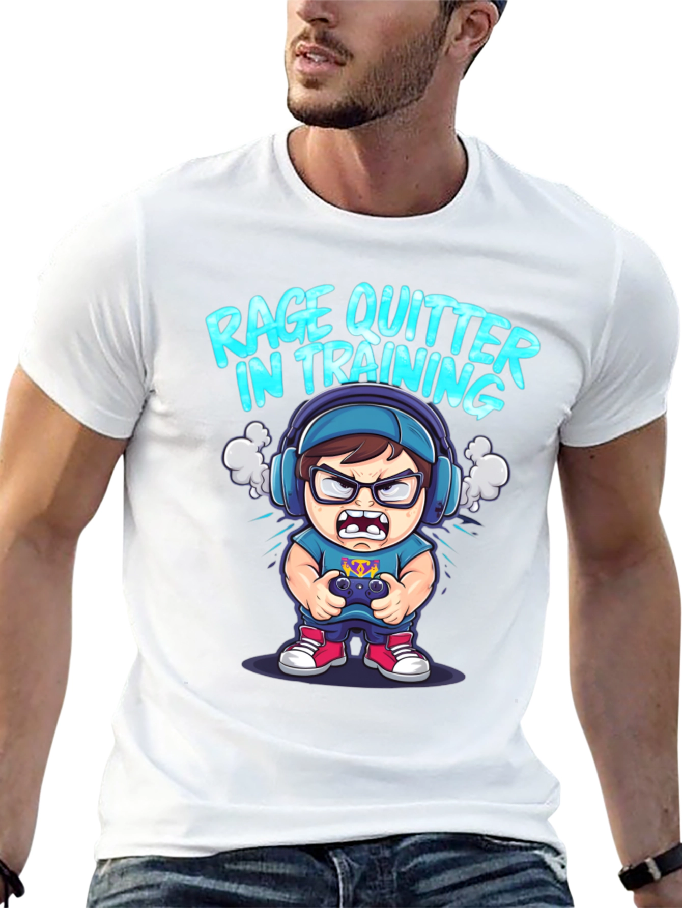 Rage Quitter in Training Graphic Tee