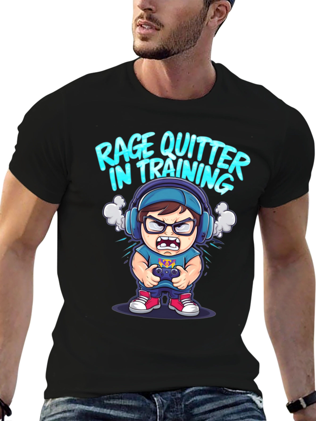 Rage Quitter in Training Graphic Tee