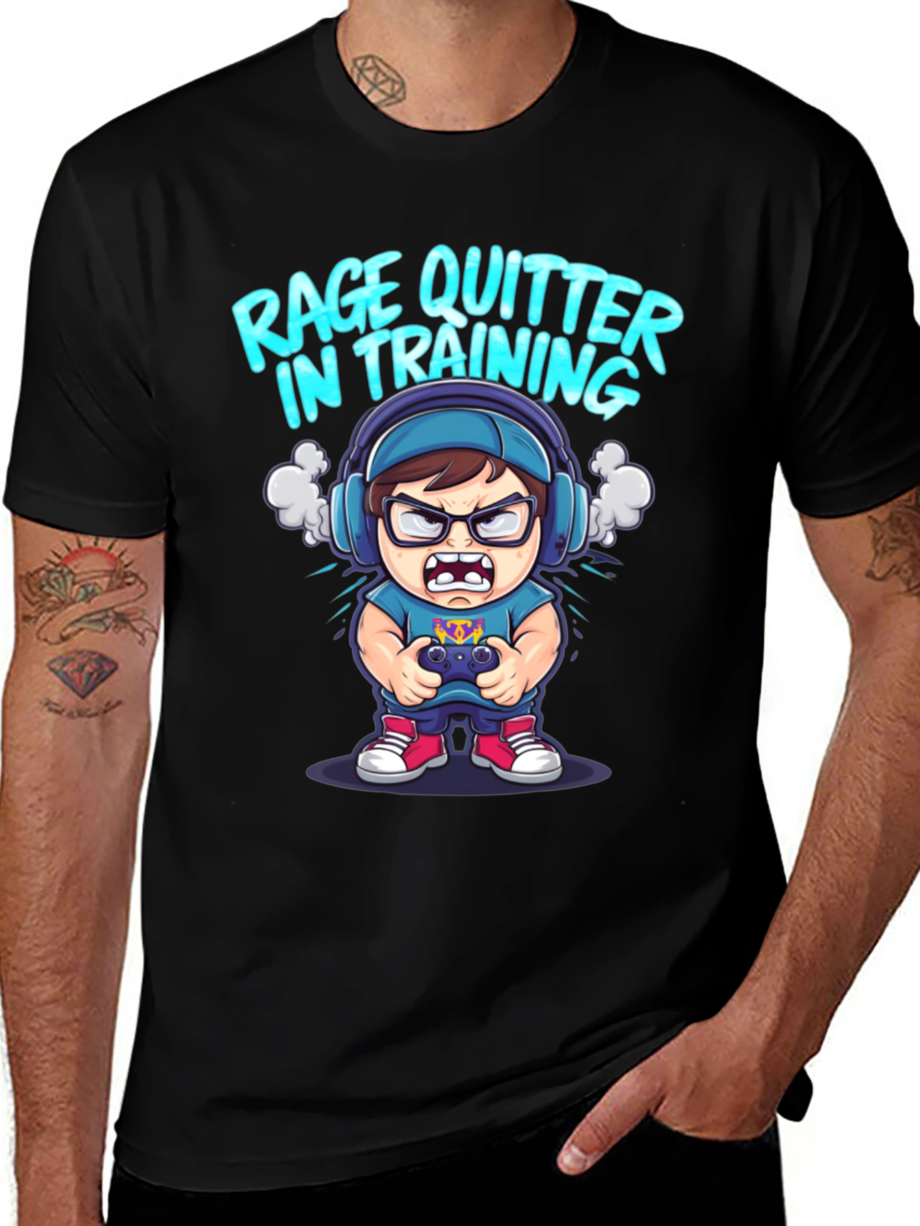 Rage Quitter in Training Graphic Tee