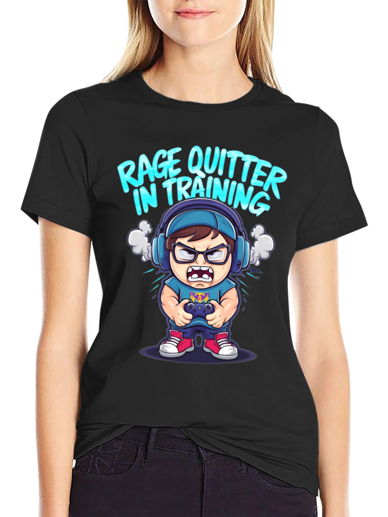 Rage Quitter in Training Graphic Tee