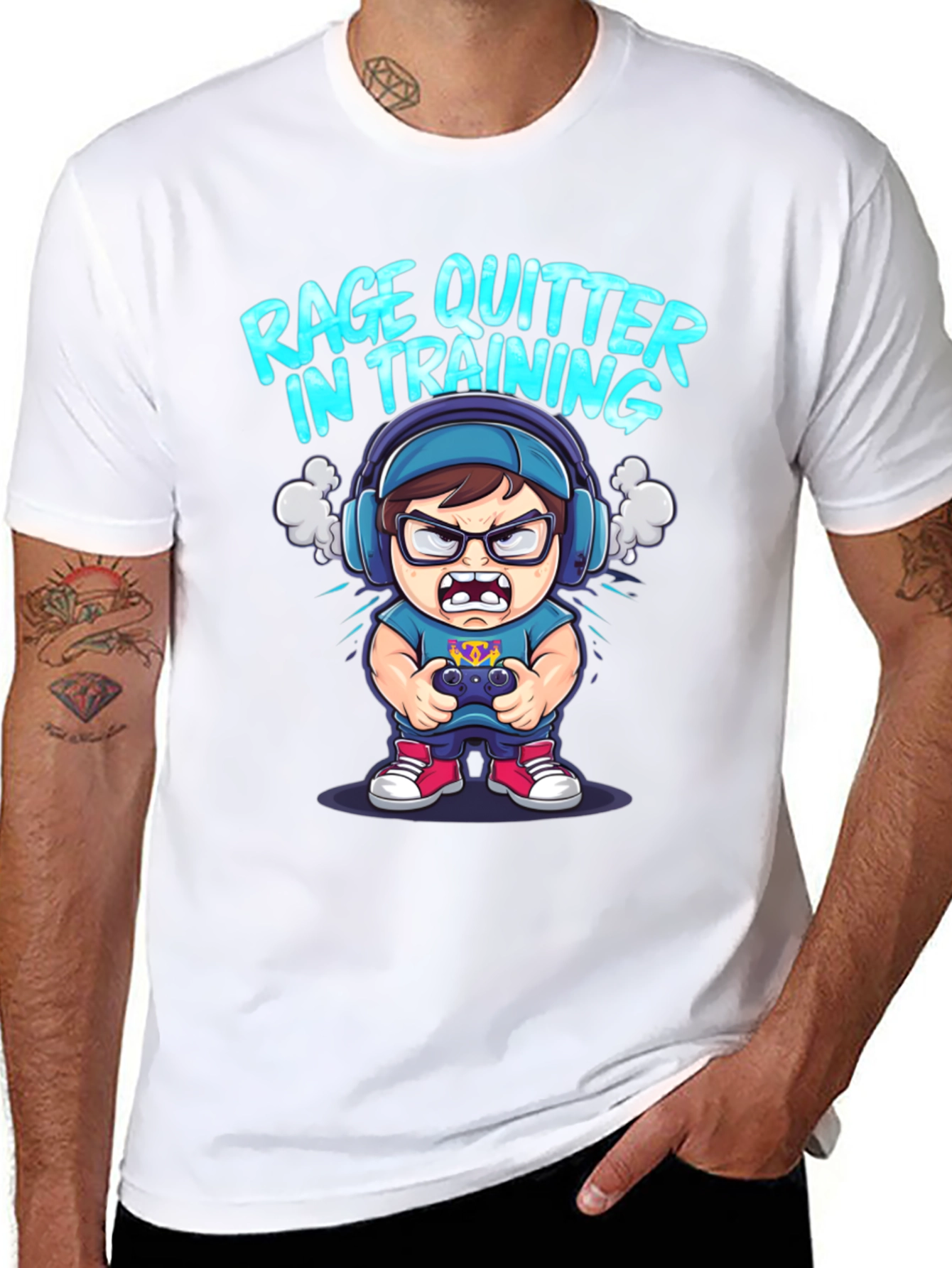 Rage Quitter in Training Graphic Tee