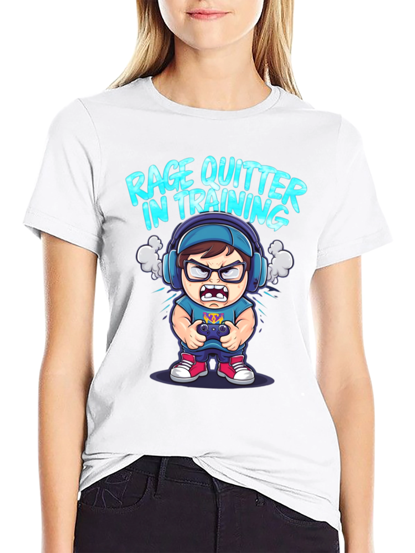 Rage Quitter in Training Graphic Tee