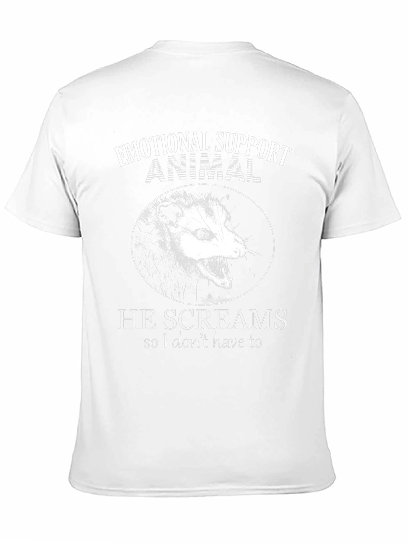 Emotional Support Animal Opossum T-Shirt