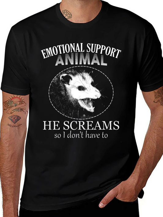Emotional Support Animal Opossum T-Shirt