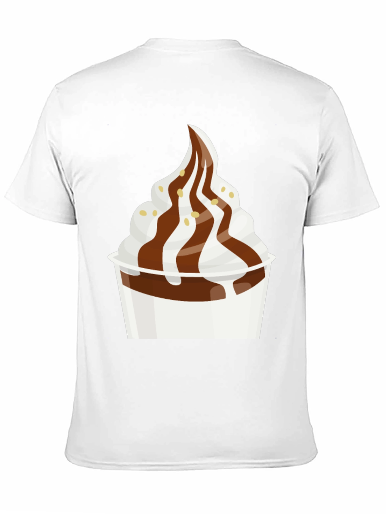 Dessert T-Shirt - Creamy Soft Serve Graphic Tee