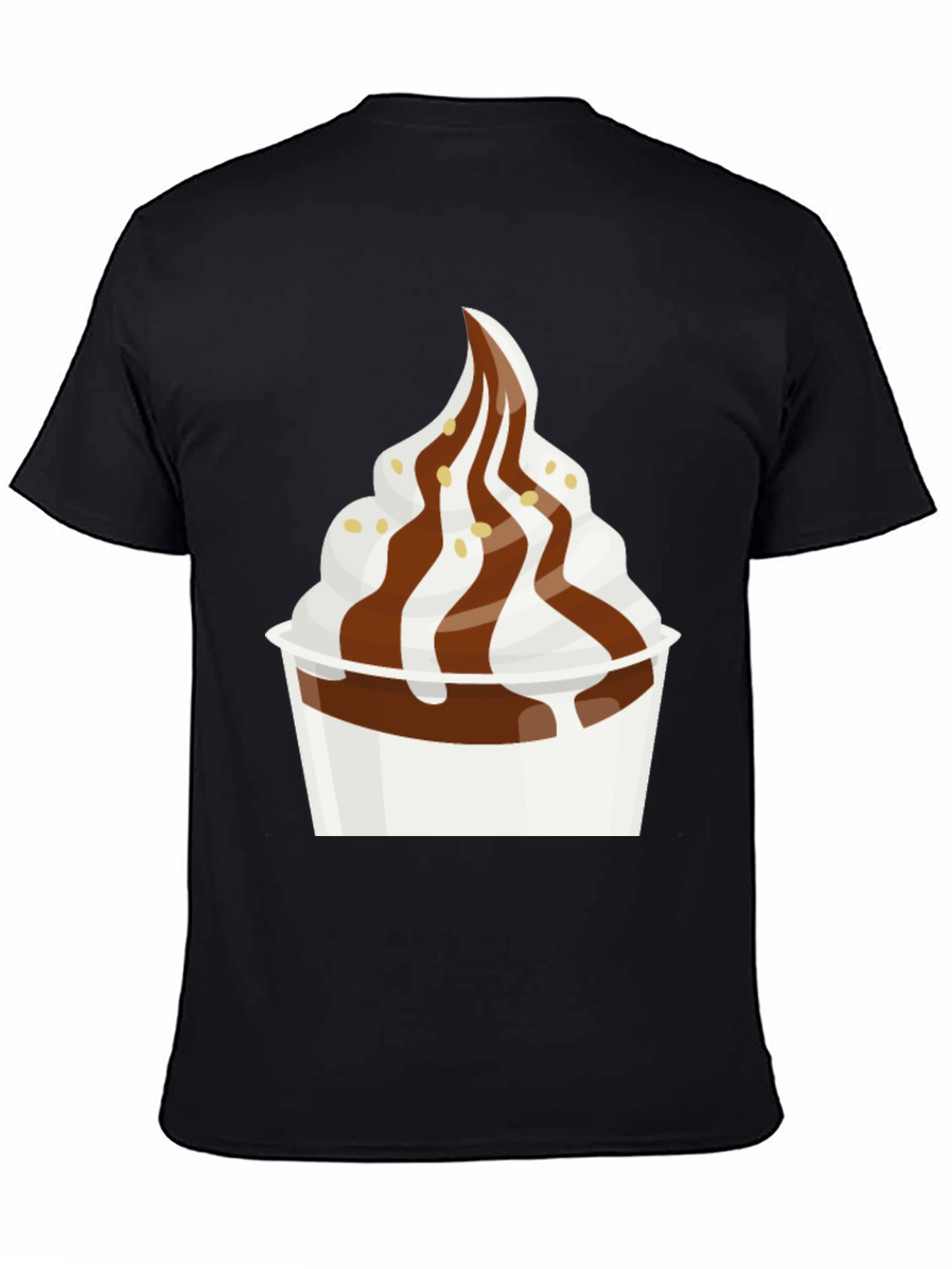 Dessert T-Shirt - Creamy Soft Serve Graphic Tee