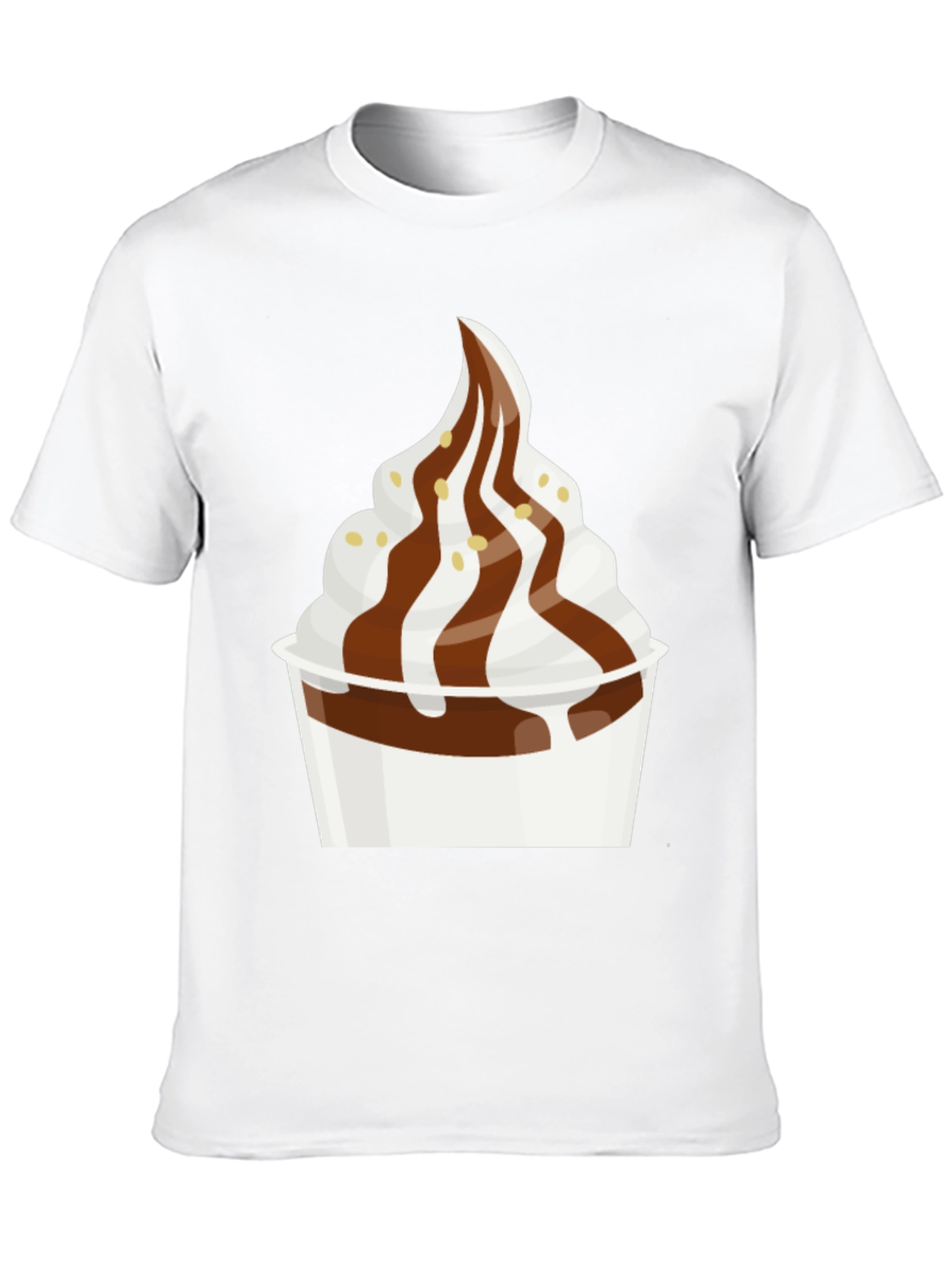 Dessert T-Shirt - Creamy Soft Serve Graphic Tee
