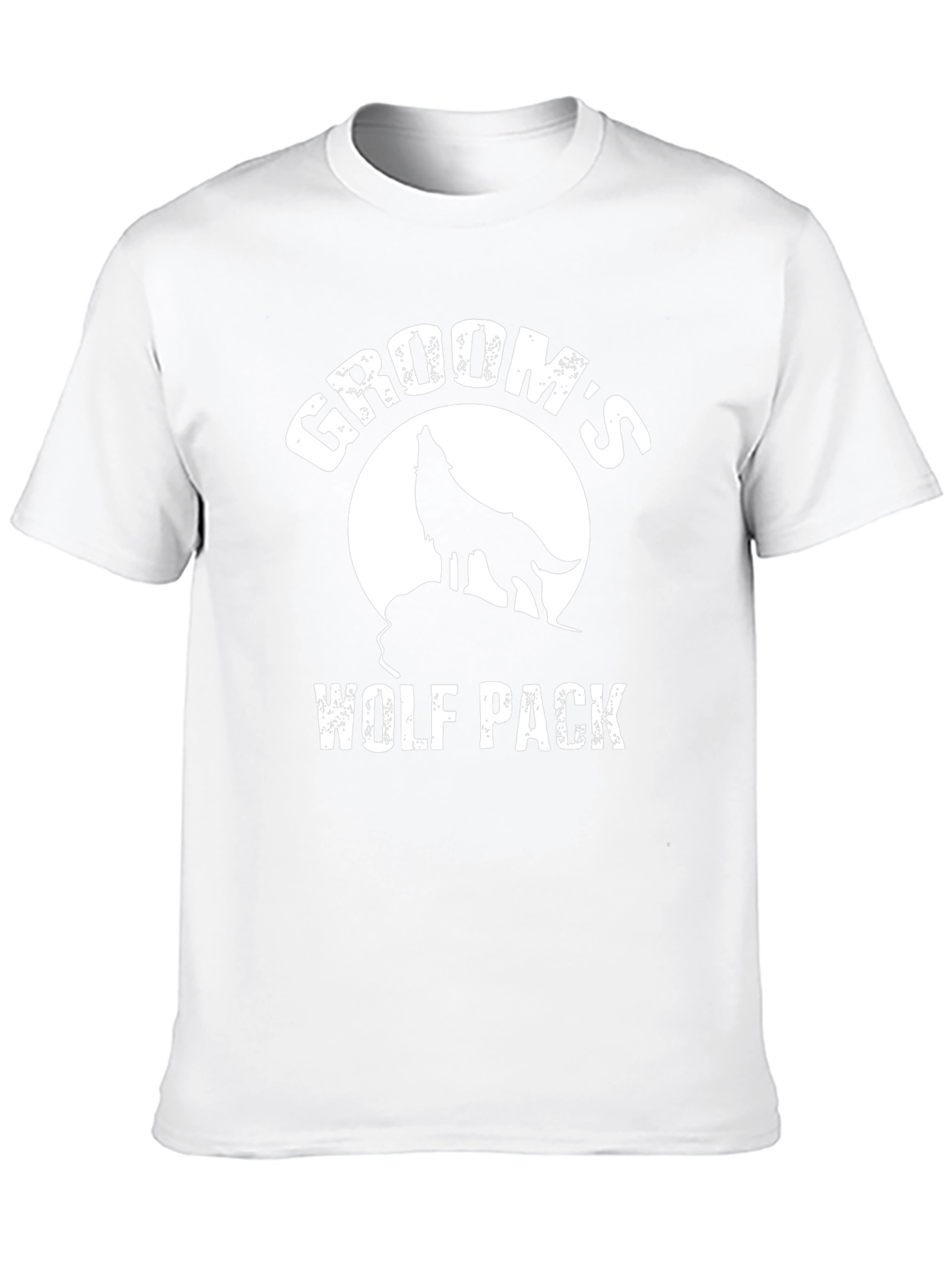Grooms Wolf Pack T-Shirt - Bachelor Party Tee