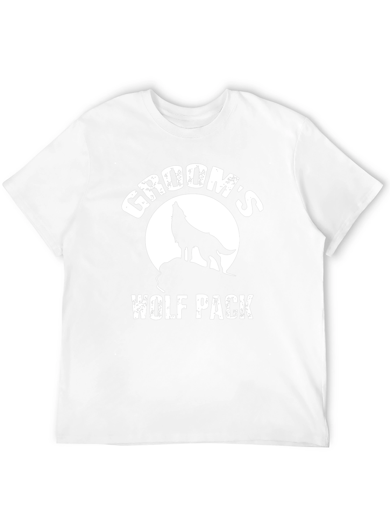 Grooms Wolf Pack T-Shirt - Bachelor Party Tee