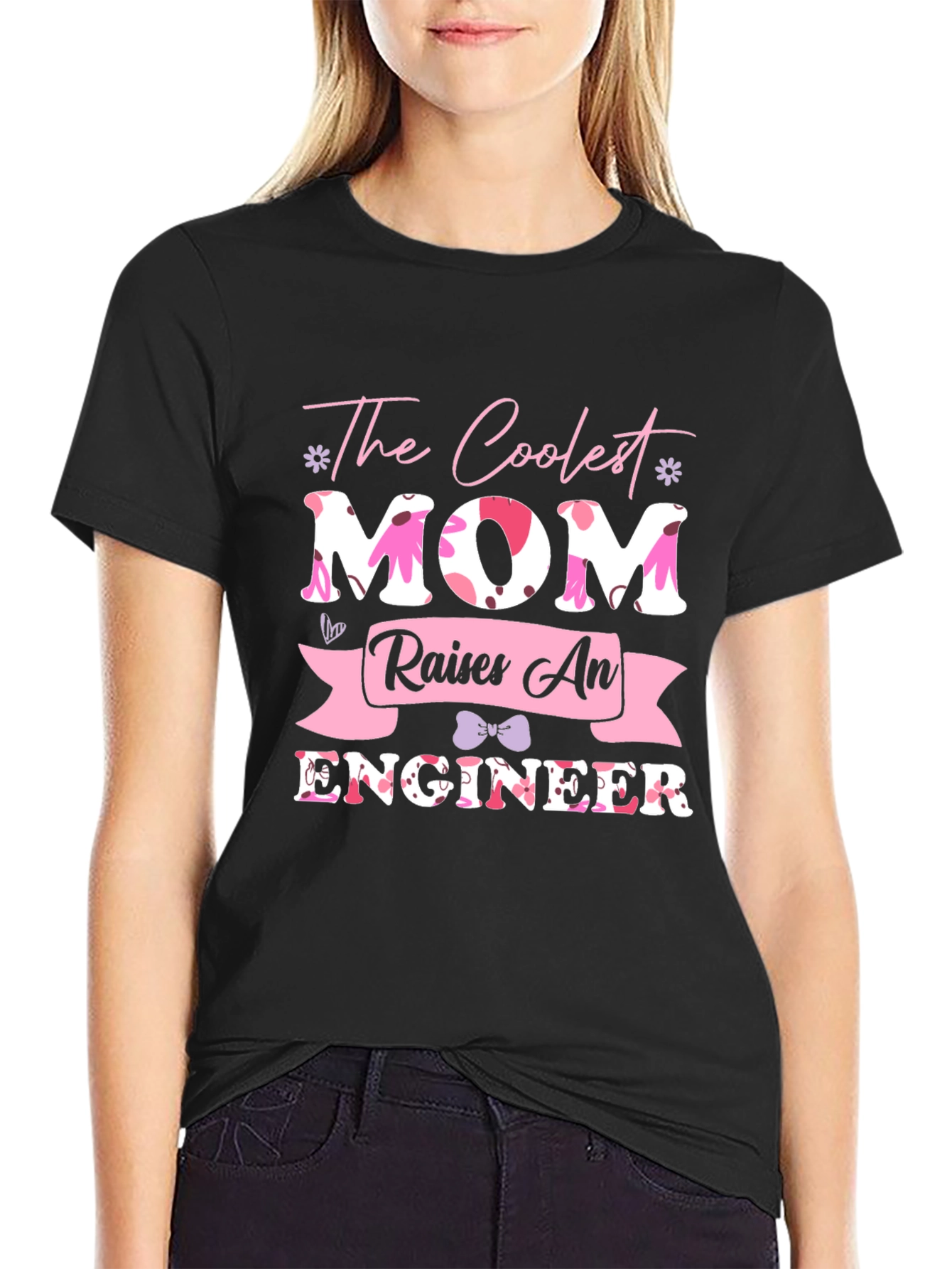 Coolest Mom Raises An Engineer T-Shirt