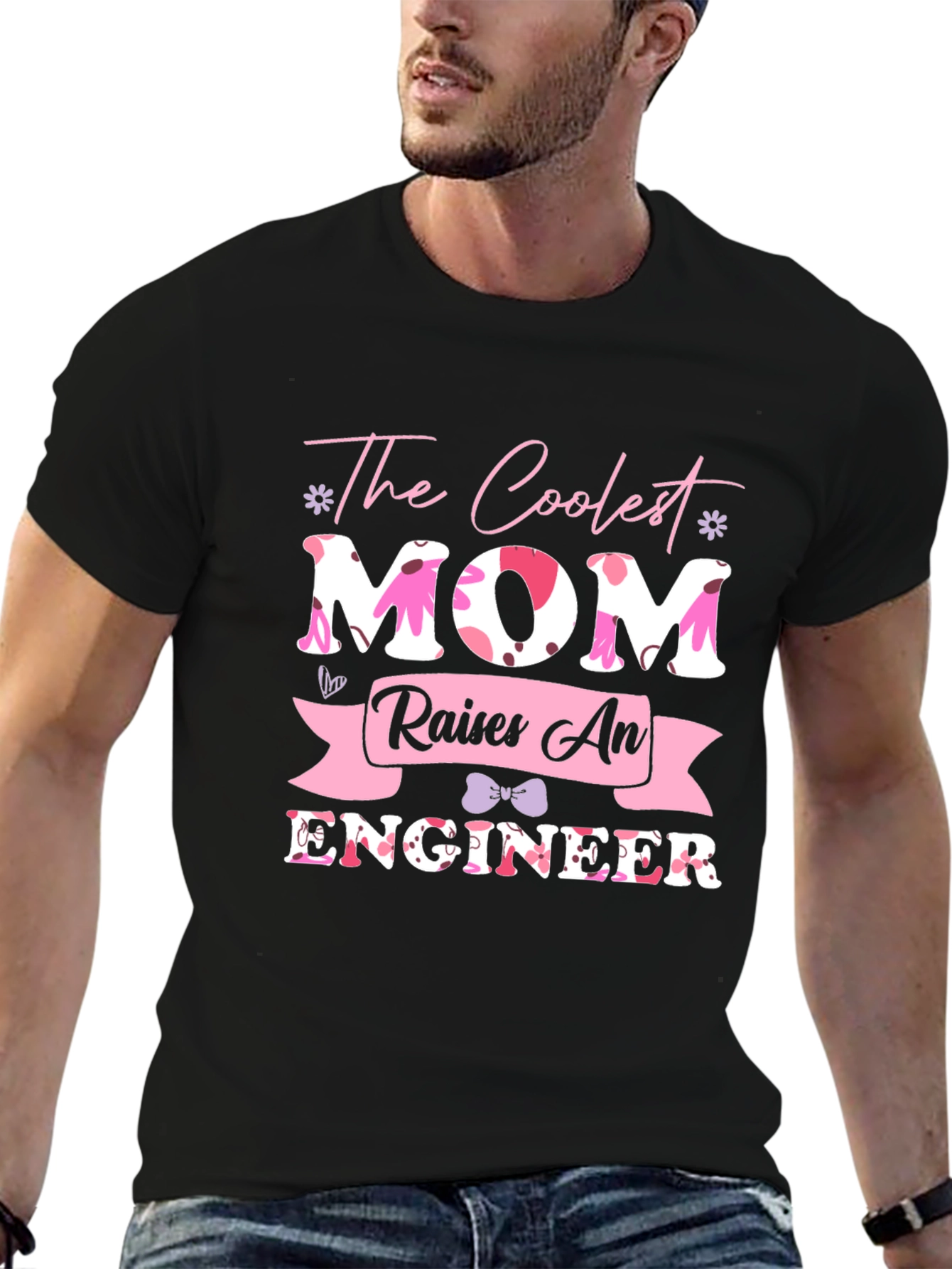 Coolest Mom Raises An Engineer T-Shirt