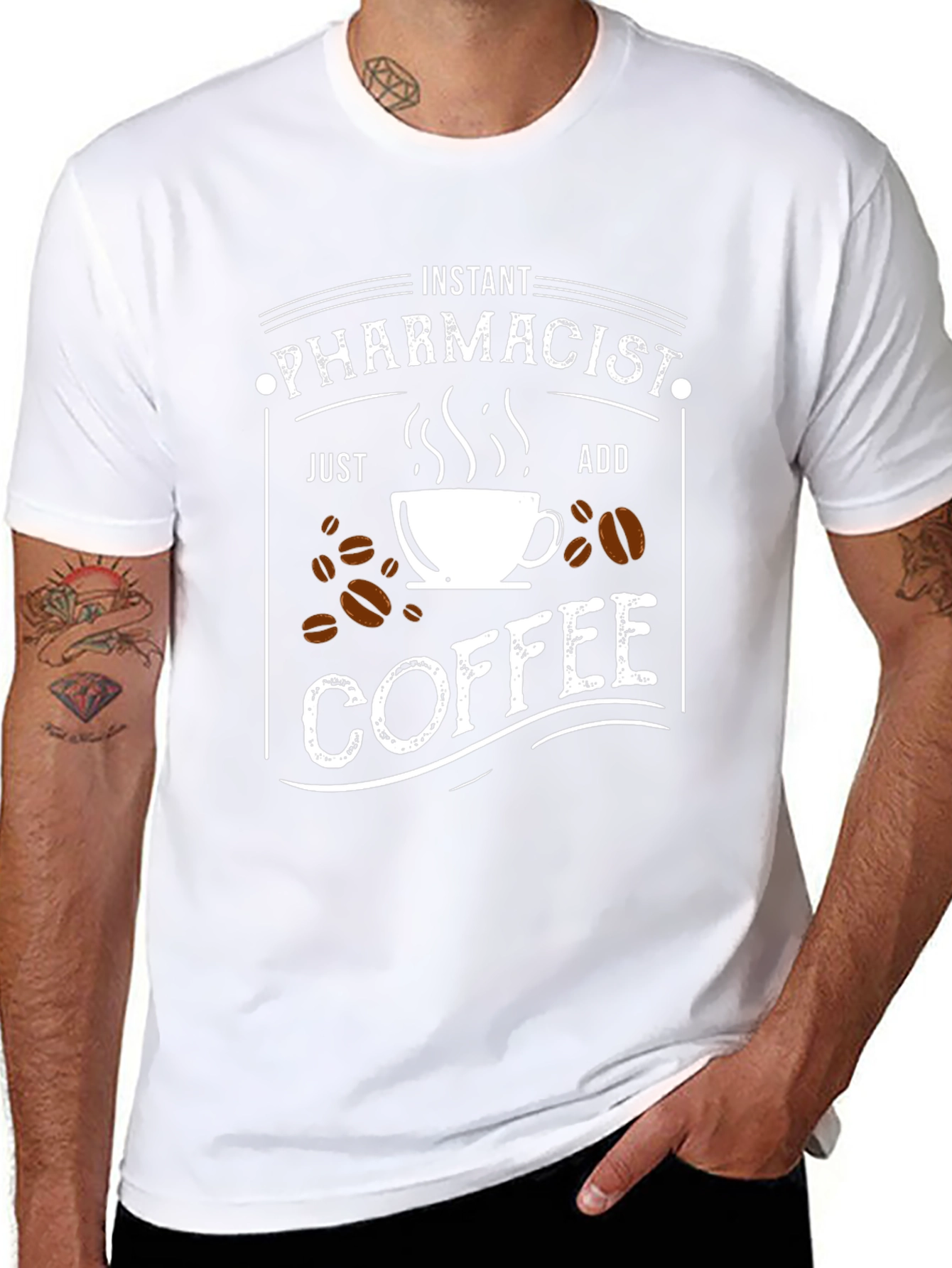 Instant Pharmacist Add Coffee T-Shirt