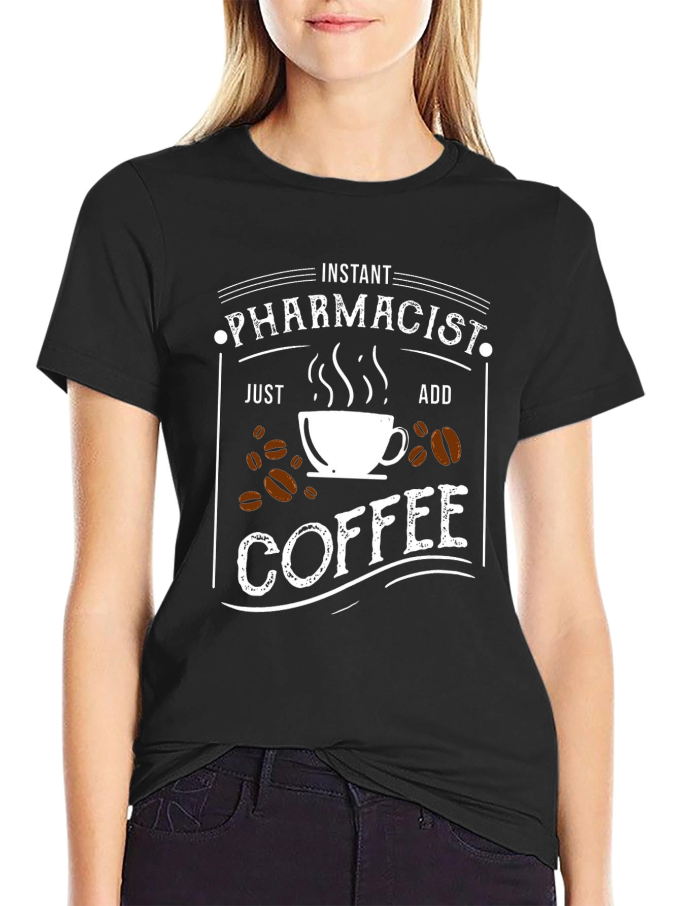 Instant Pharmacist Add Coffee T-Shirt