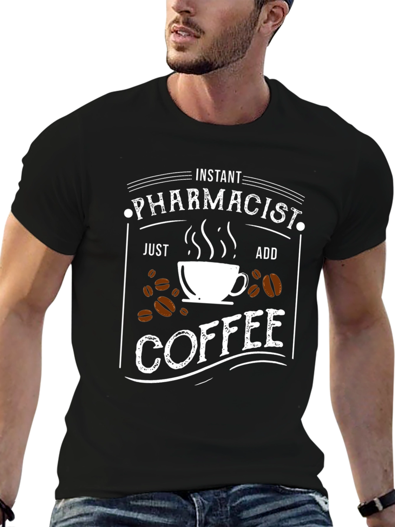 Instant Pharmacist Add Coffee T-Shirt