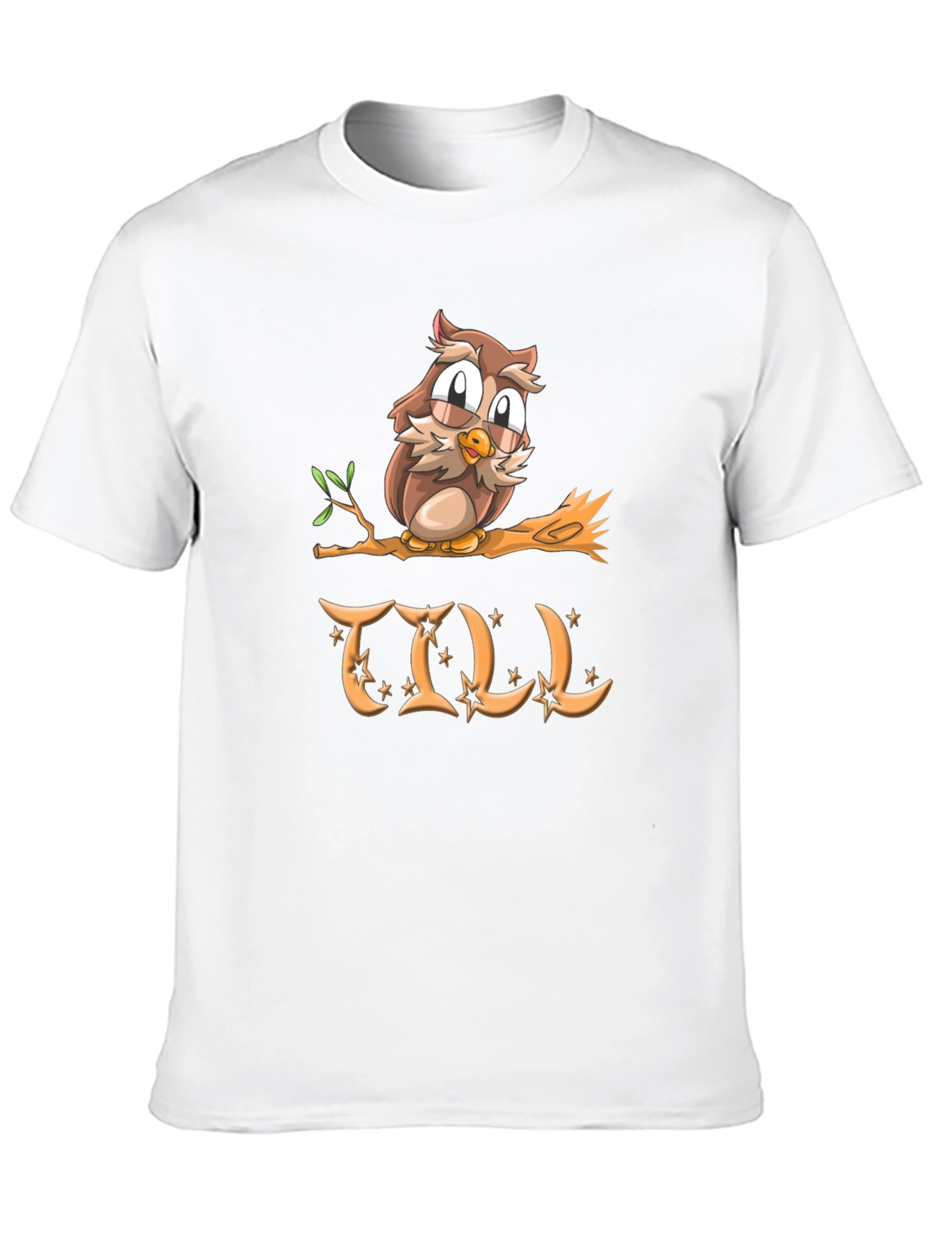 Owl on Branch T-Shirt