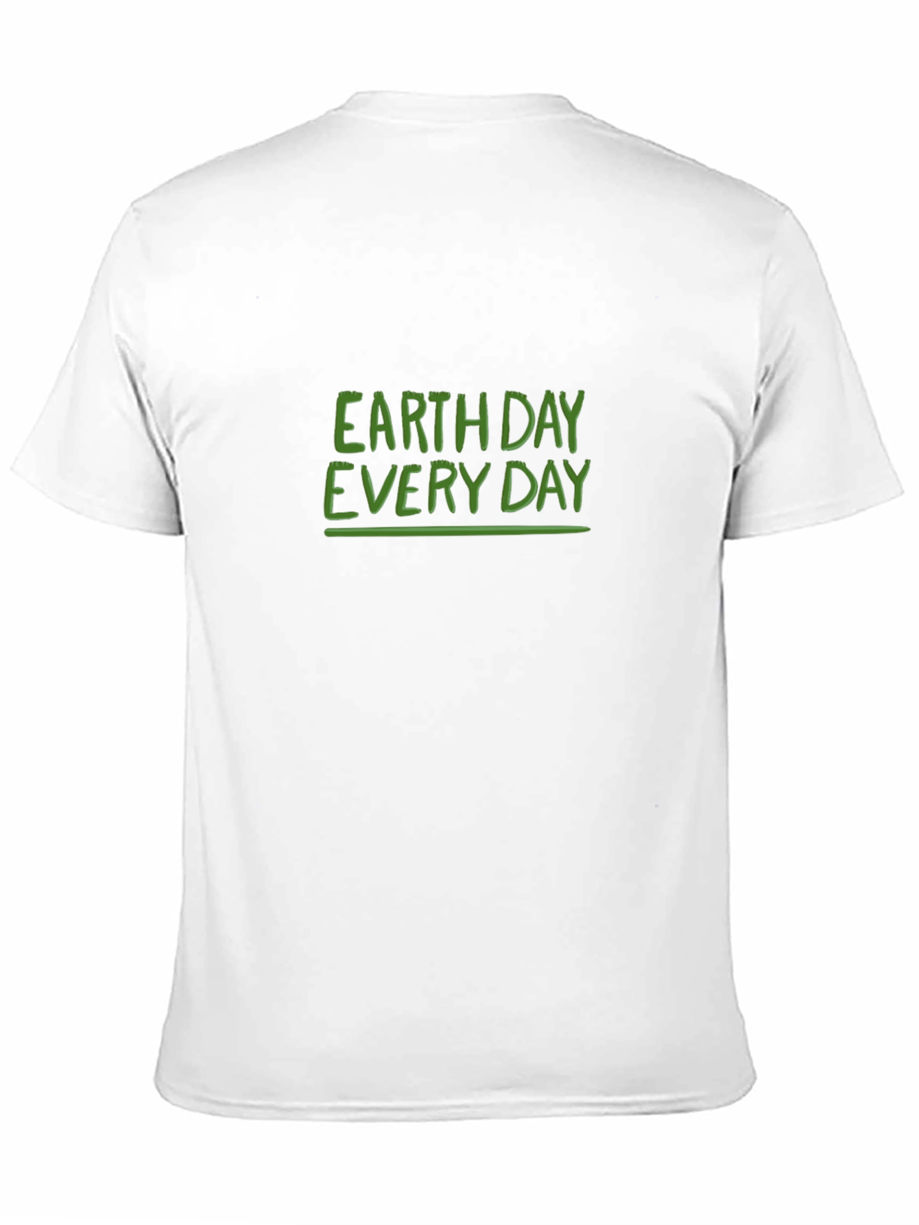 Earth Day Everyday Black Graphic Tee