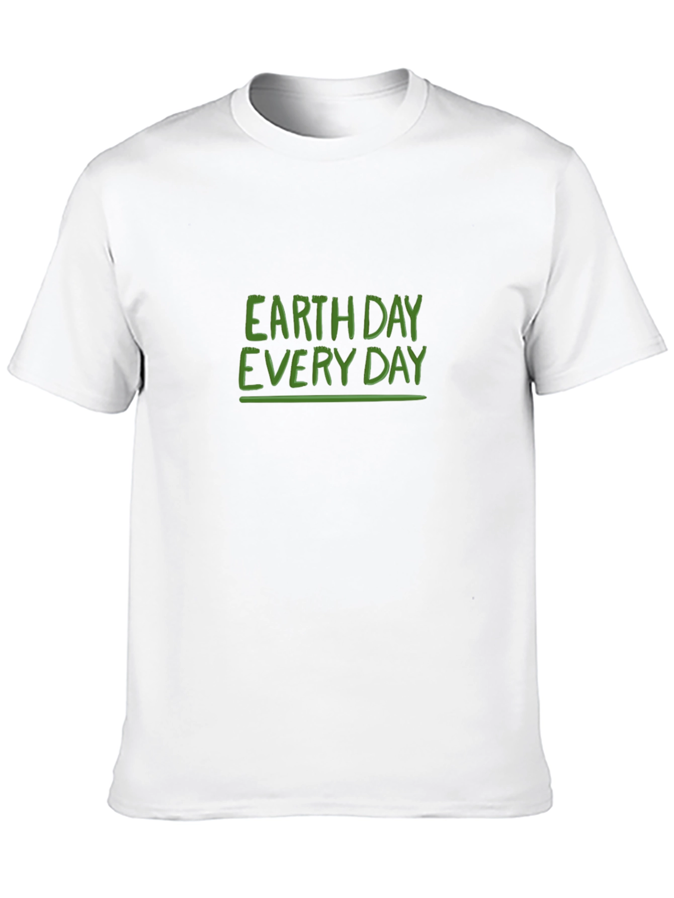 Earth Day Everyday Black Graphic Tee