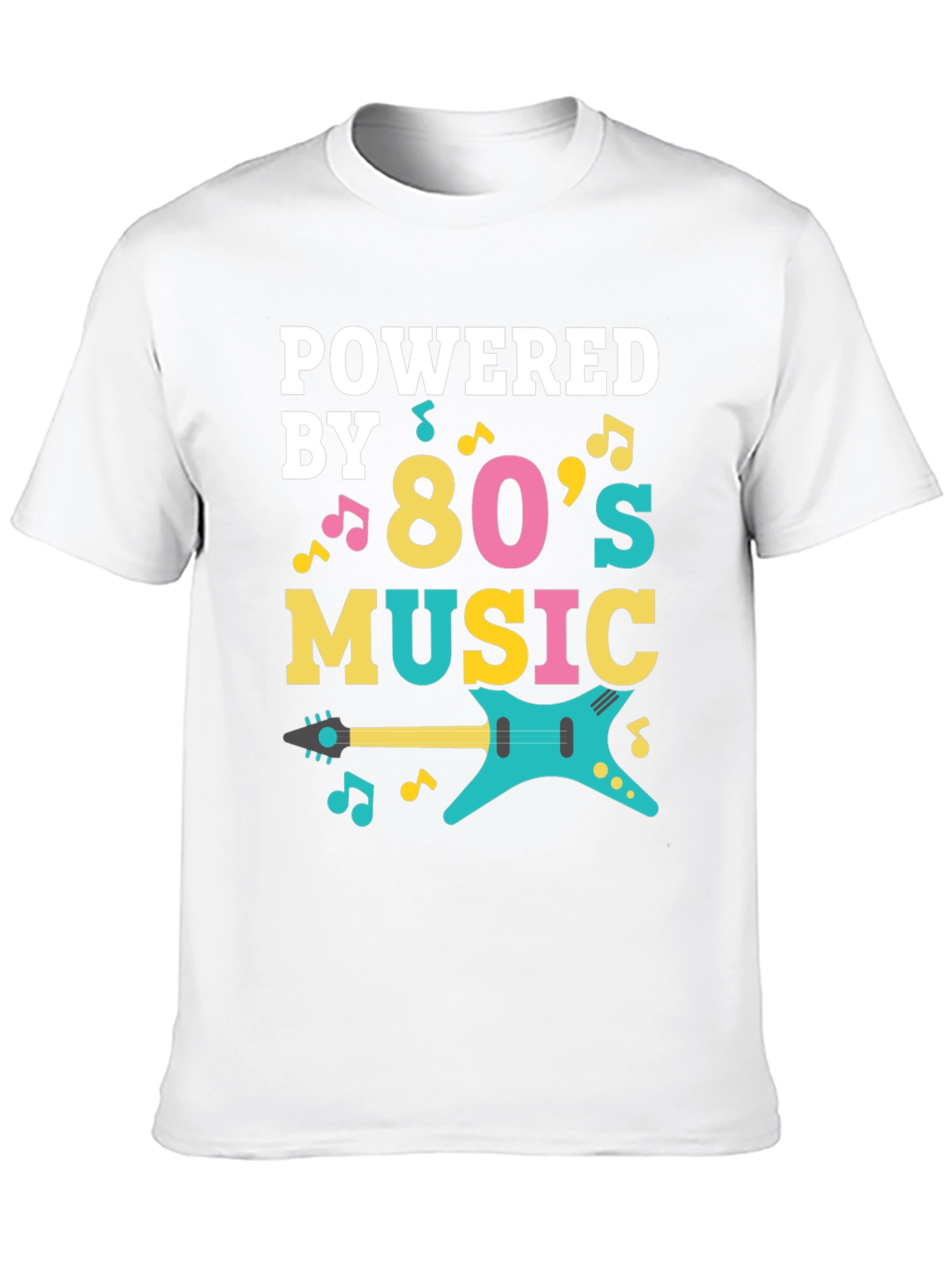 Powered by 80s Music T-Shirt