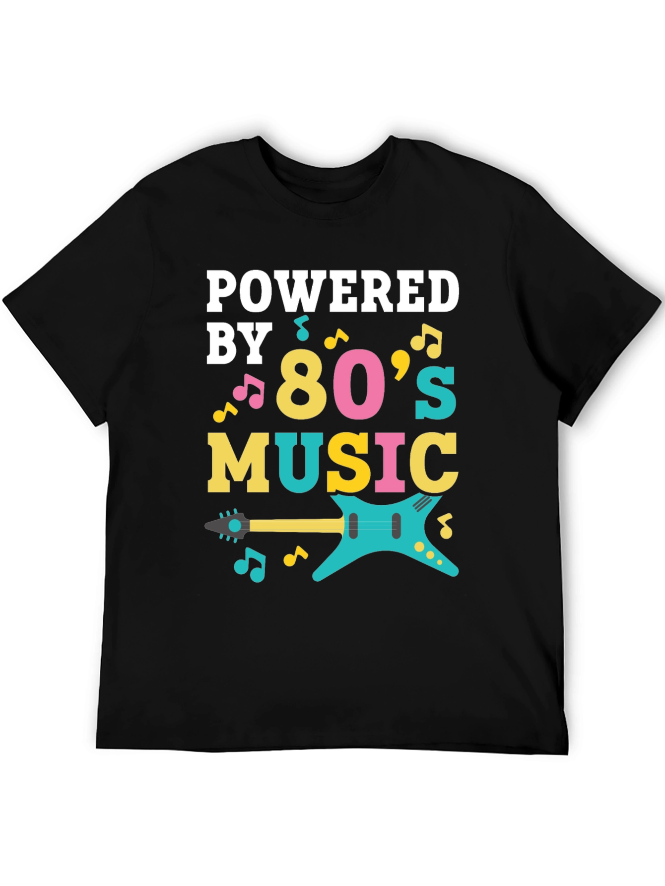 Powered by 80s Music T-Shirt
