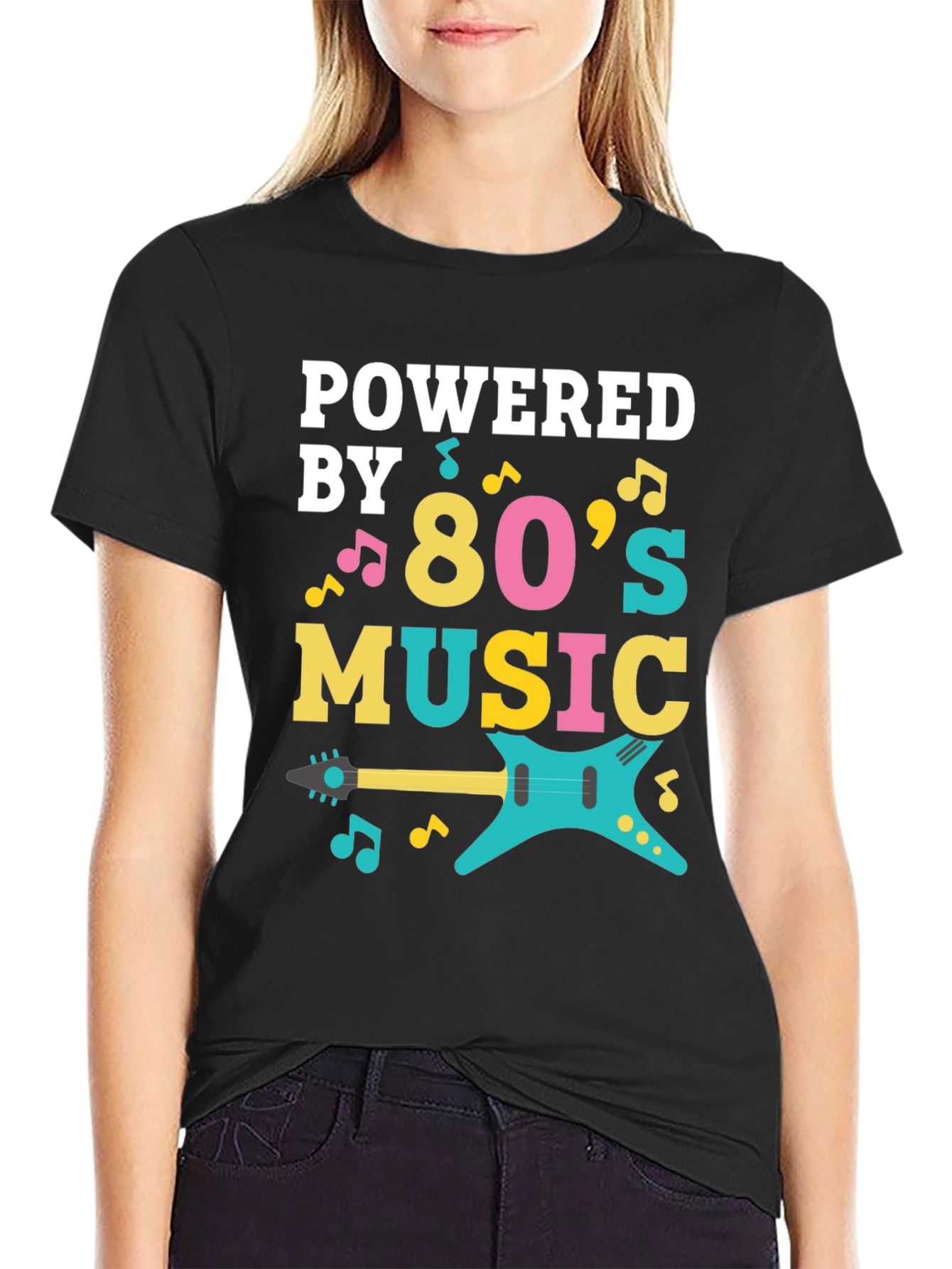 Powered by 80s Music T-Shirt