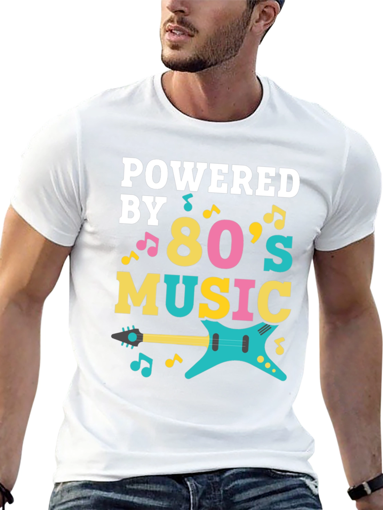Powered by 80s Music T-Shirt