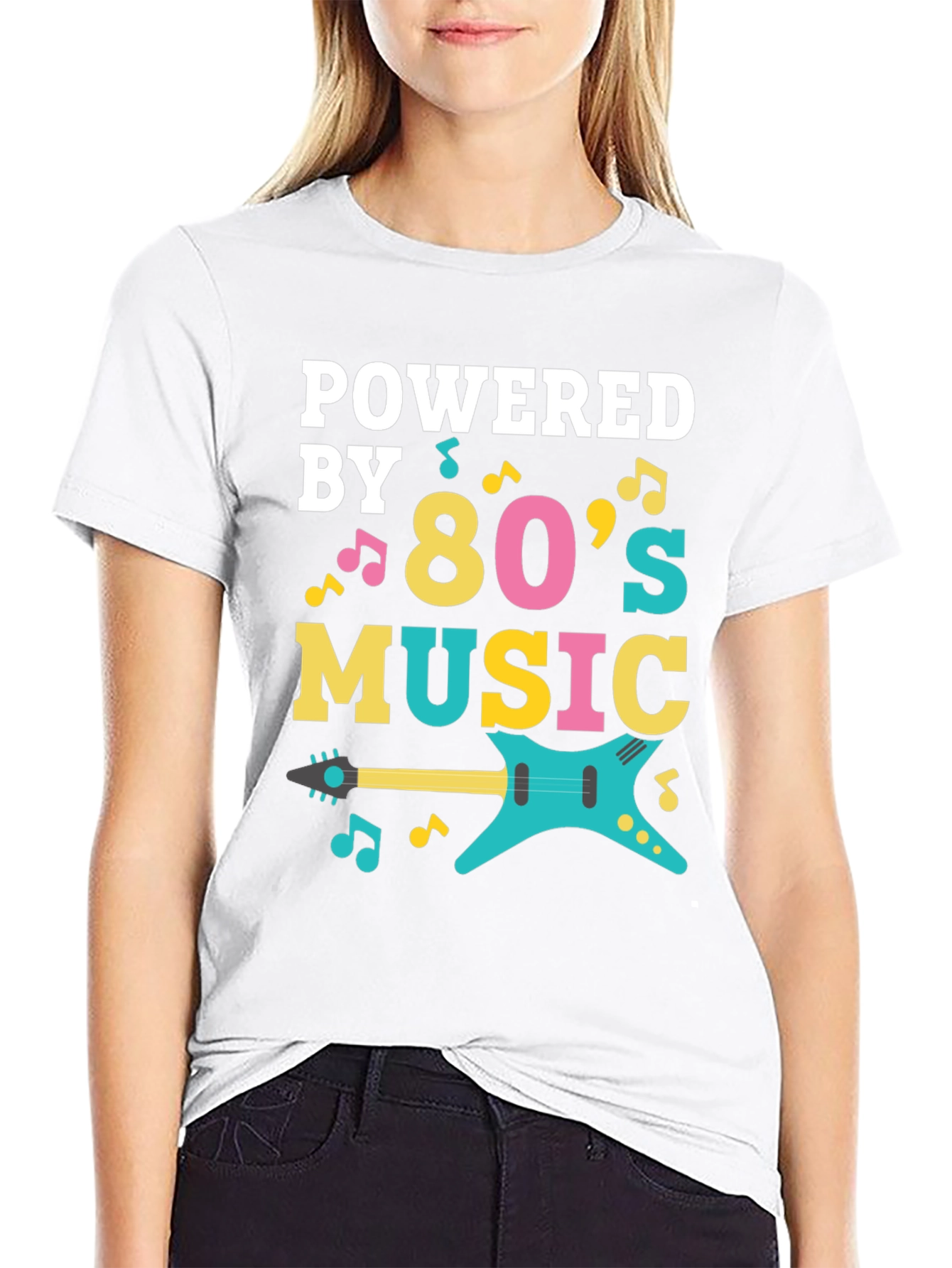 Powered by 80s Music T-Shirt