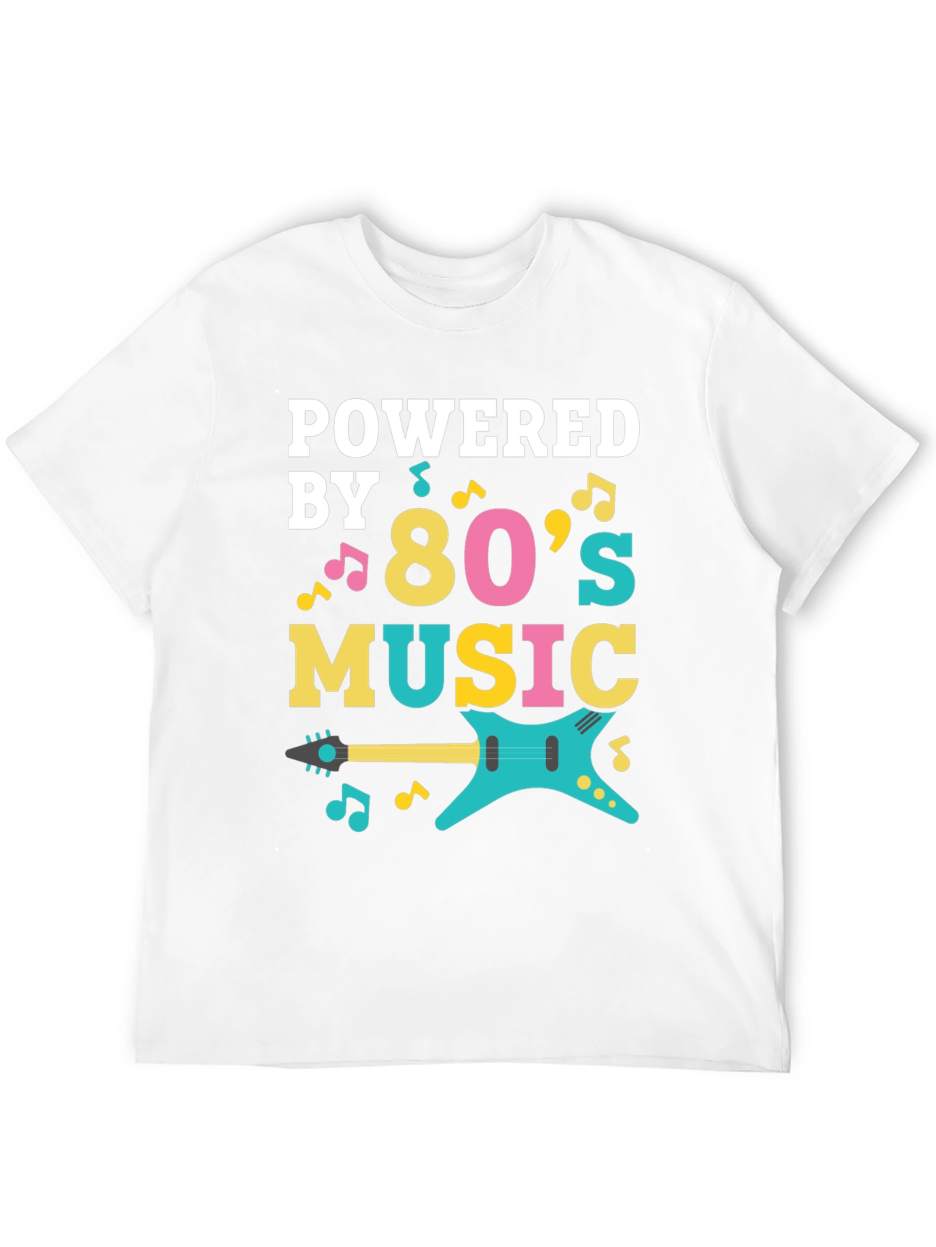 Powered by 80s Music T-Shirt