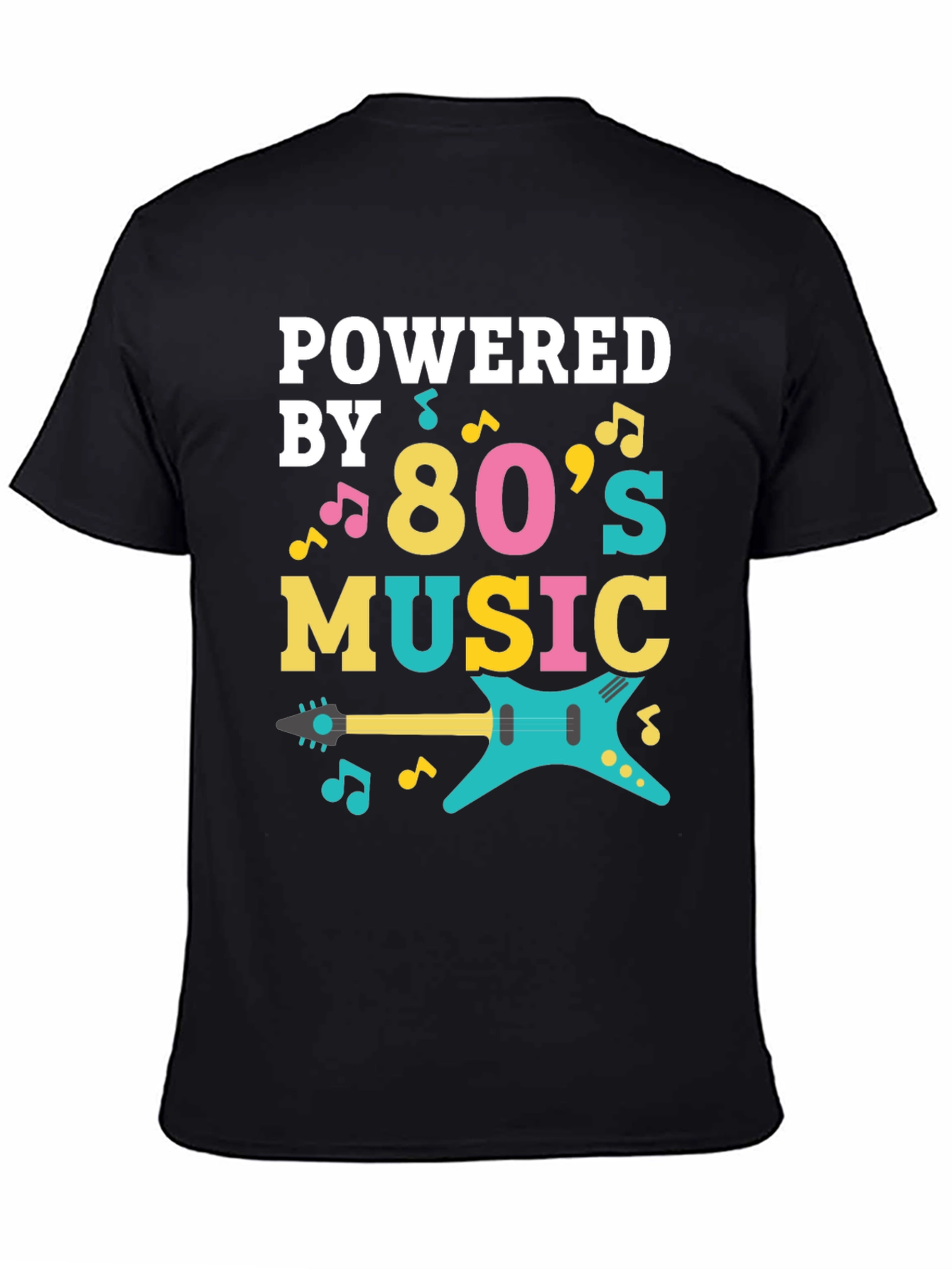 Powered by 80s Music T-Shirt