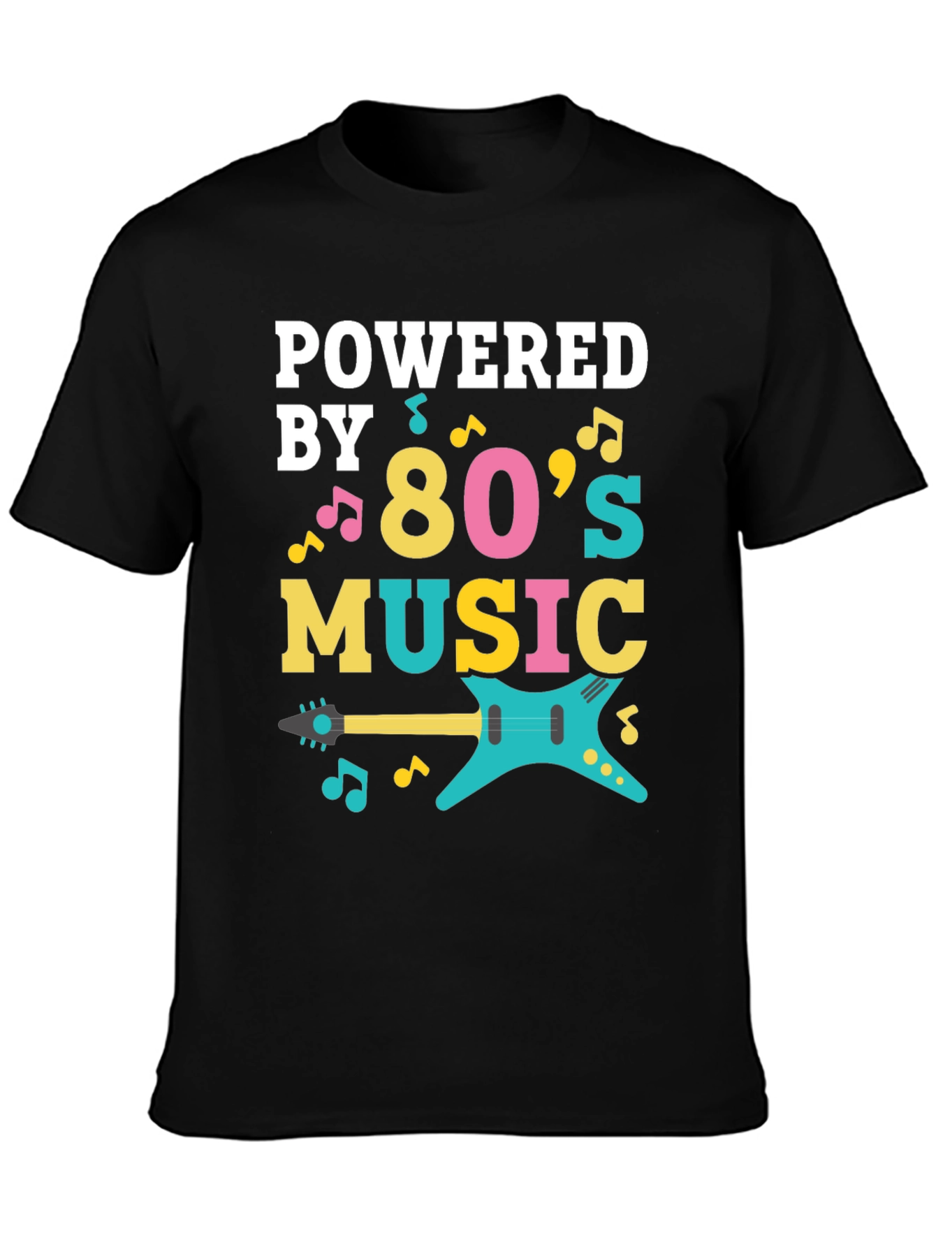 Powered by 80s Music T-Shirt