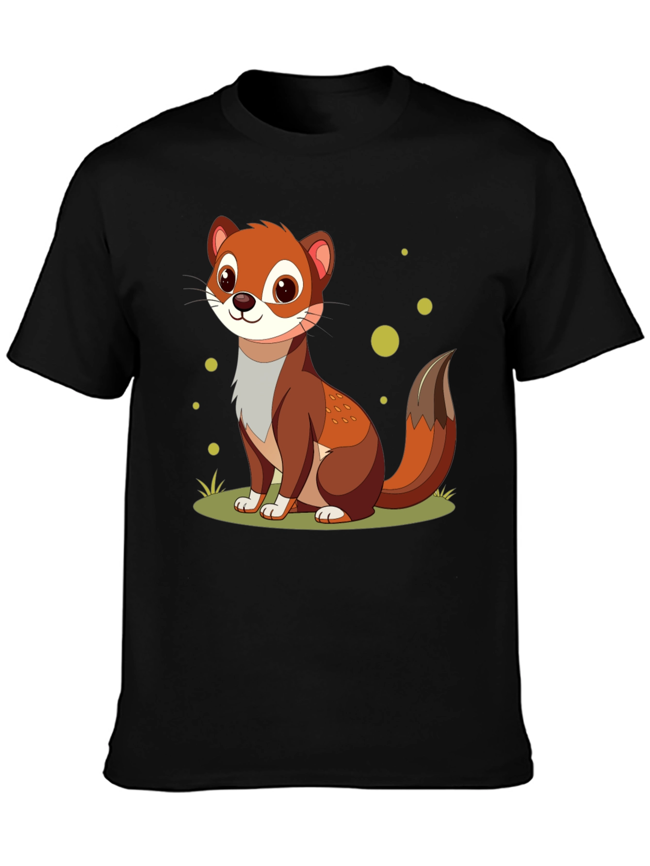 Cute Cartoon Otter Graphic Tee