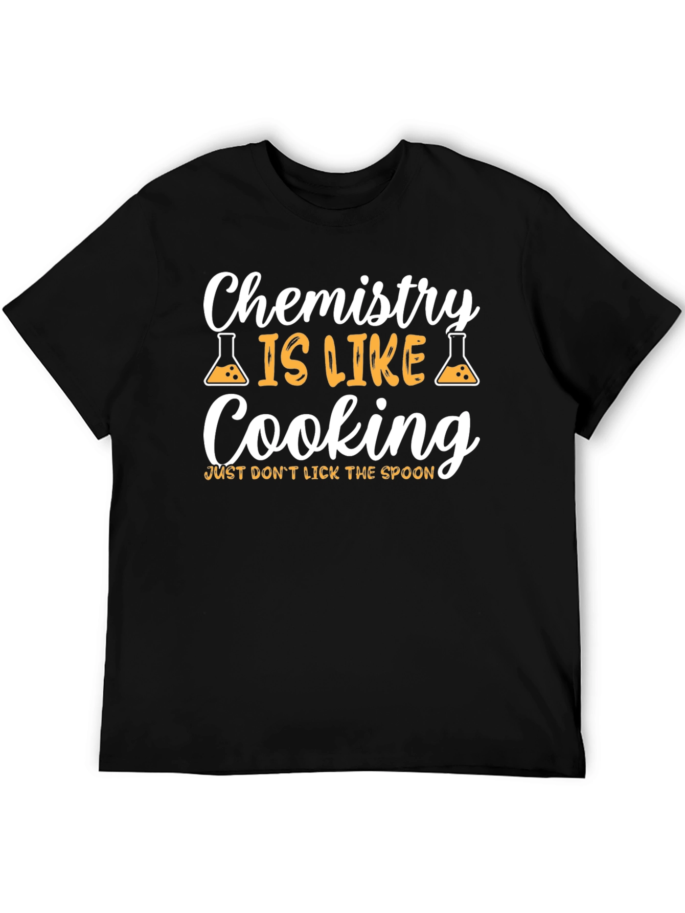Chemistry Cooking T-Shirt - Dont Lick the Spoon!