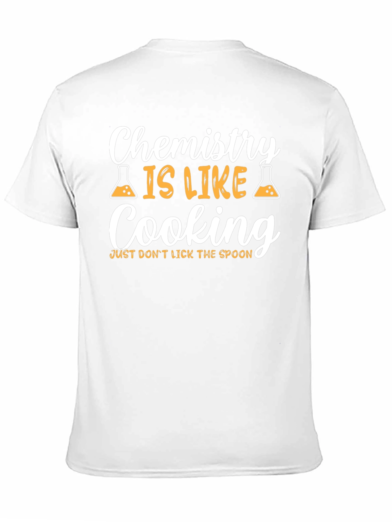 Chemistry Cooking T-Shirt - Dont Lick the Spoon!