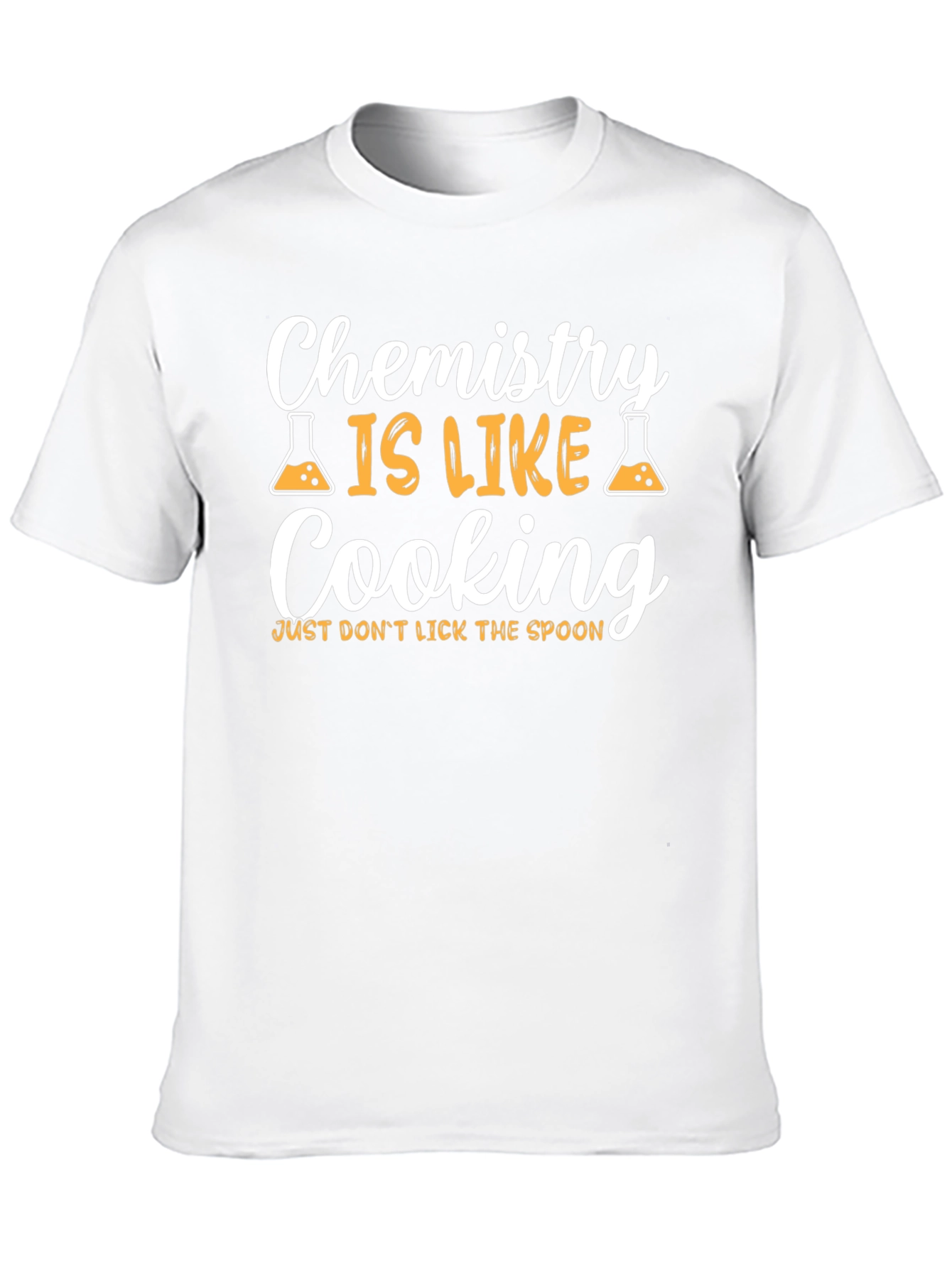 Chemistry Cooking T-Shirt - Dont Lick the Spoon!