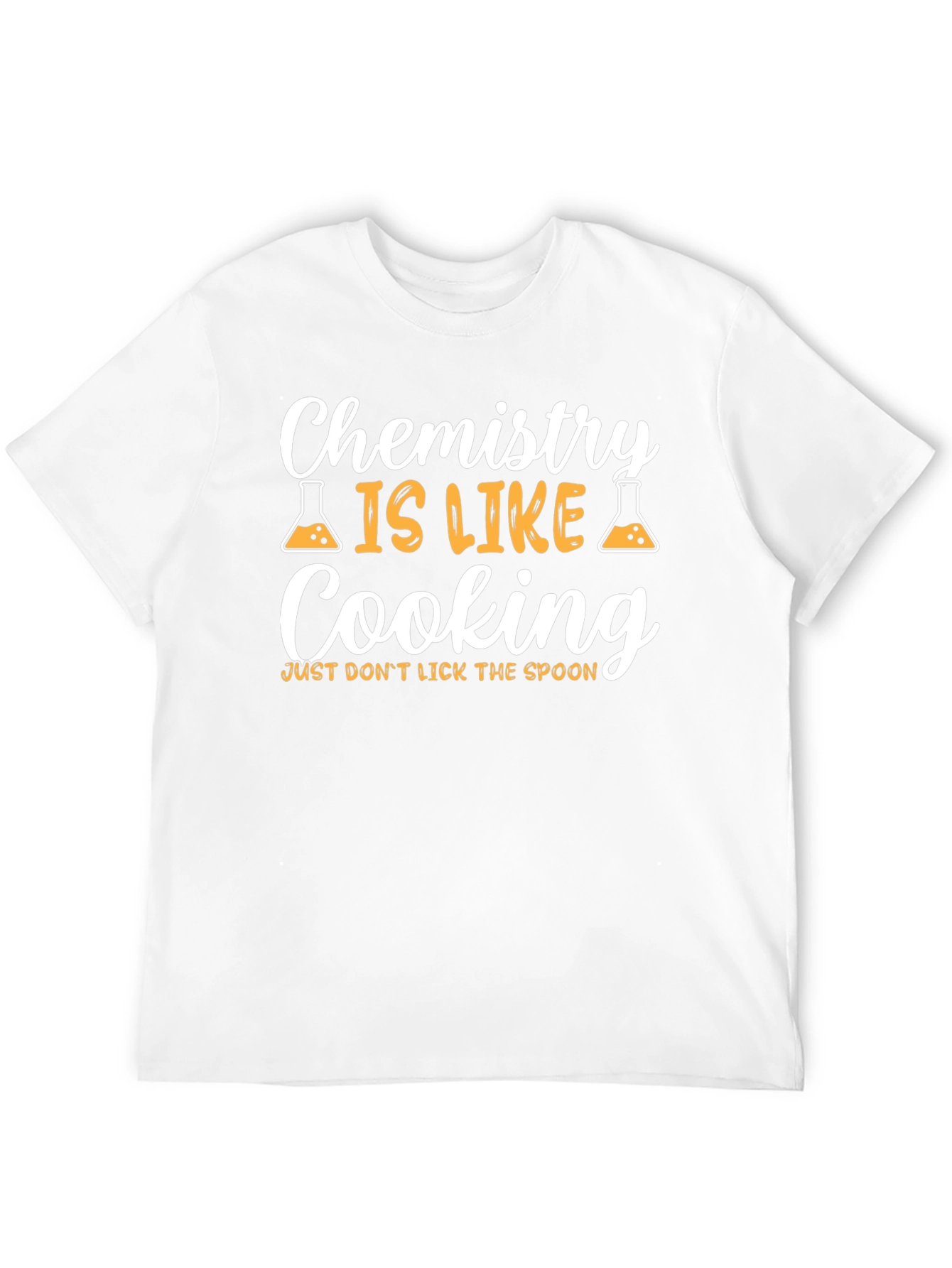 Chemistry Cooking T-Shirt - Dont Lick the Spoon!