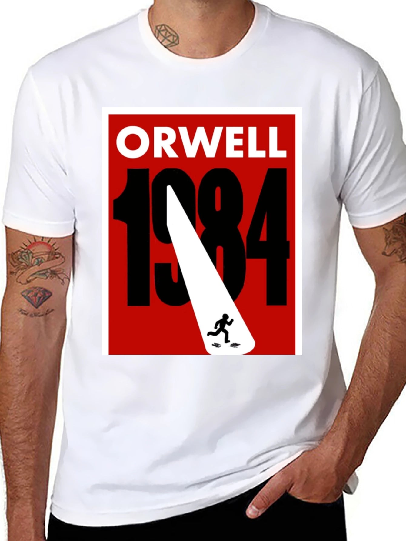 Orwell 1984 Graphic Tee
