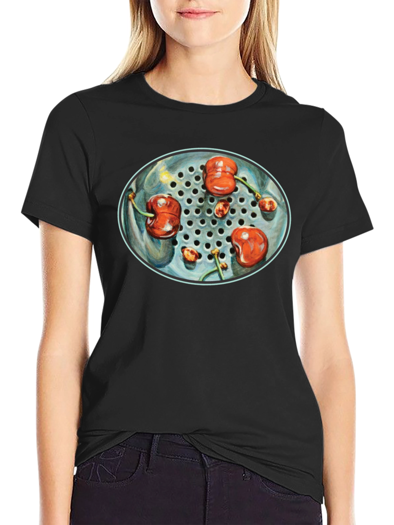 Cherry Colander Graphic Tee