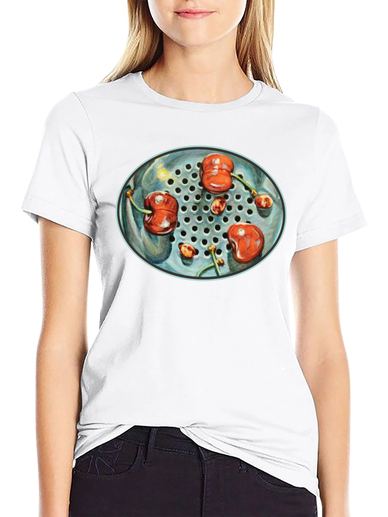Cherry Colander Graphic Tee