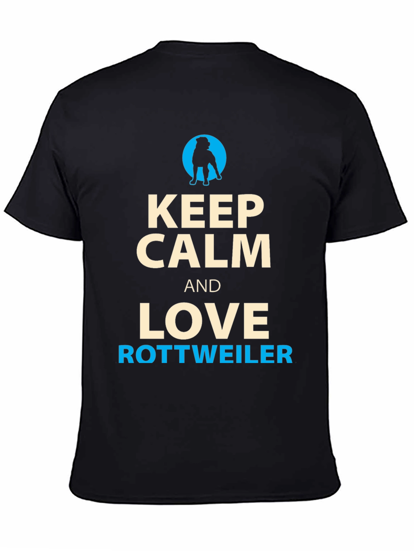 Keep Calm and Love Rottweiler T-Shirt