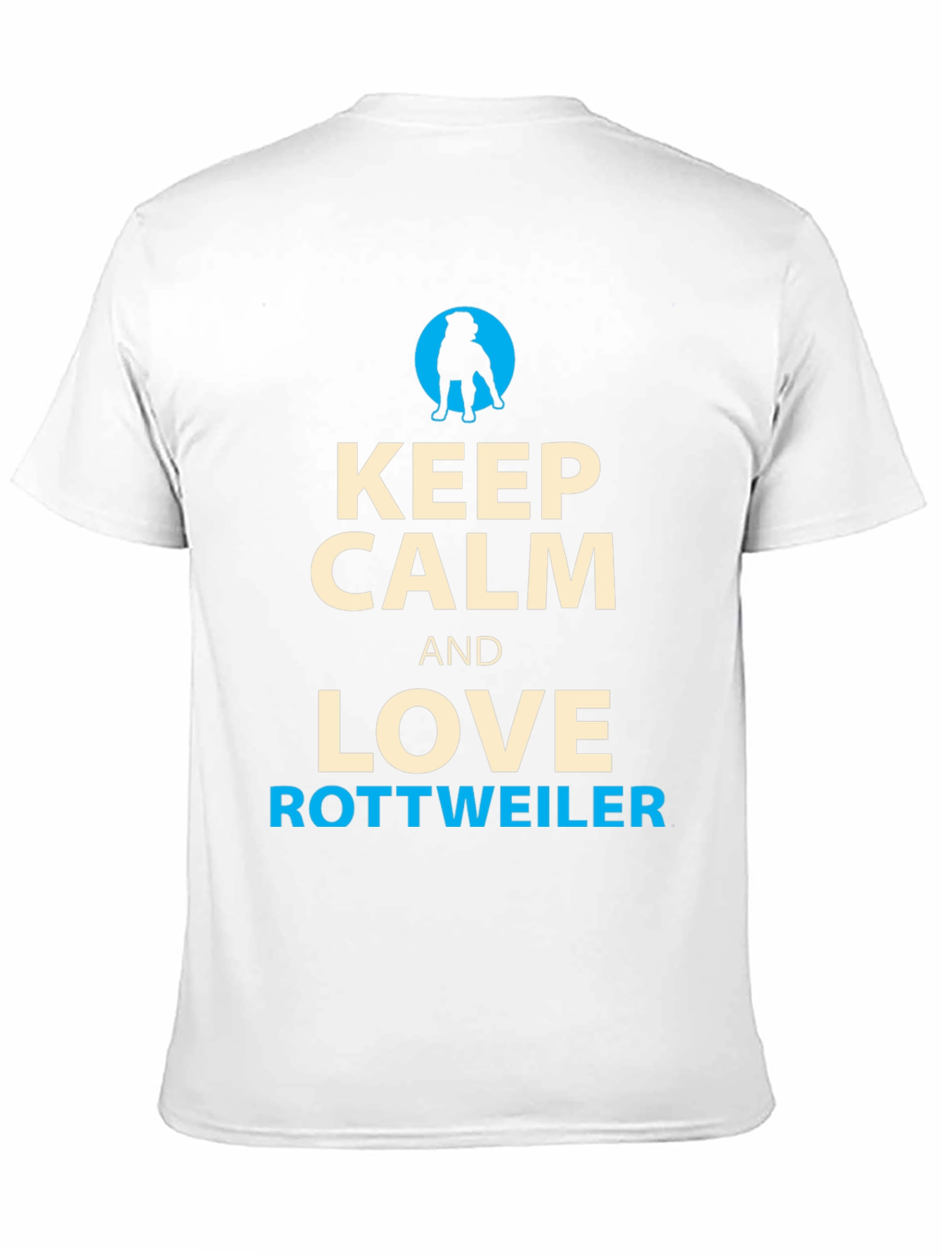 Keep Calm and Love Rottweiler T-Shirt