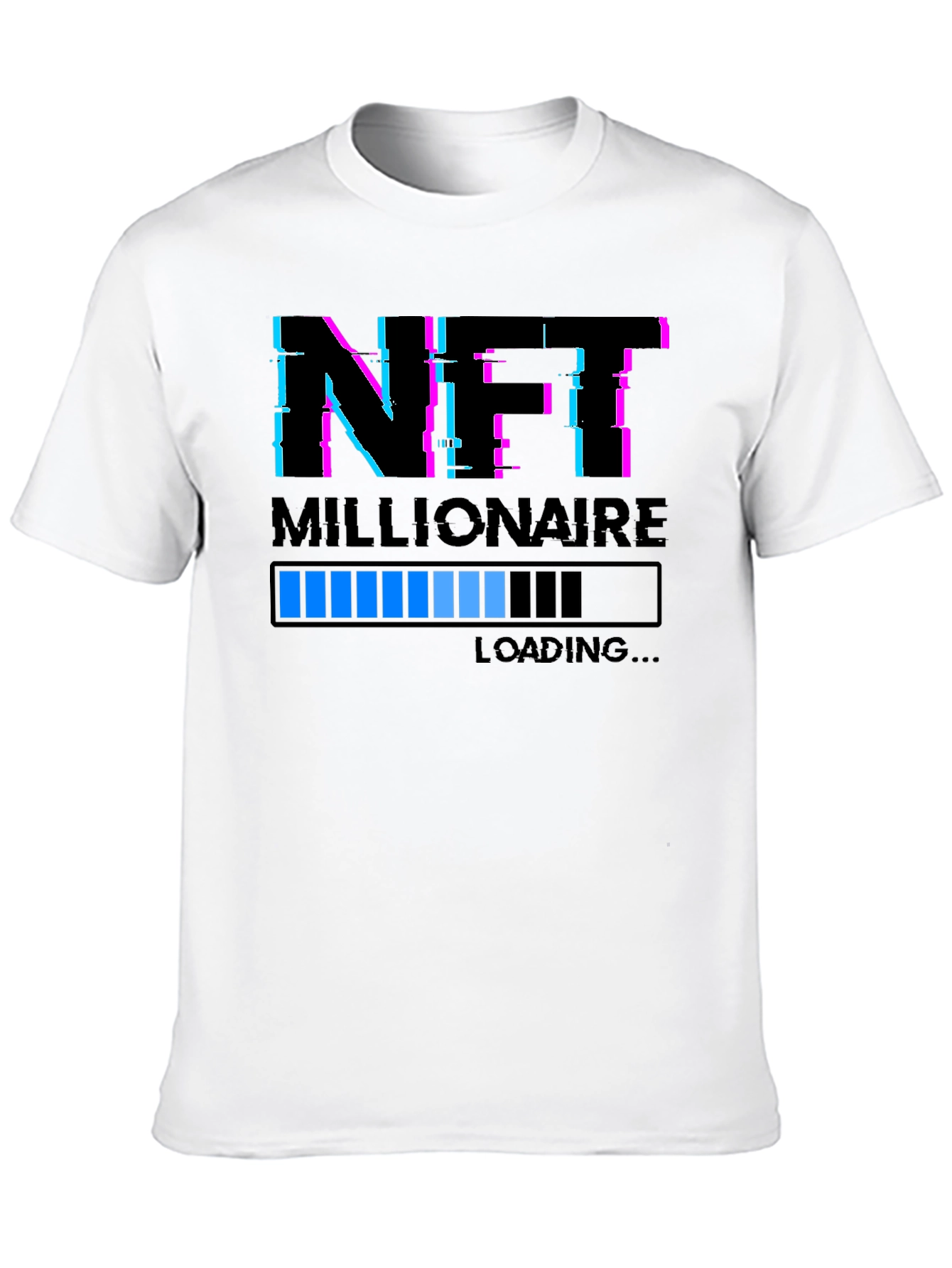 NFT Millionaire Loading T-Shirt - Black