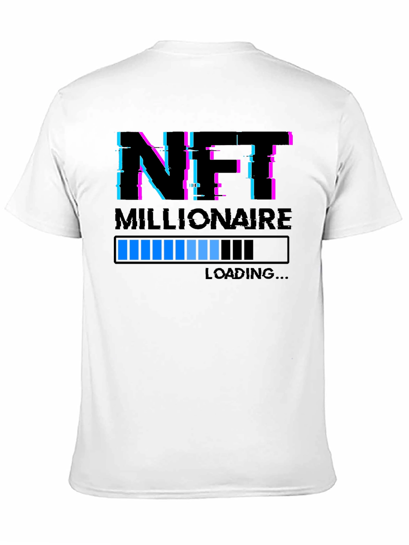 NFT Millionaire Loading T-Shirt - Black