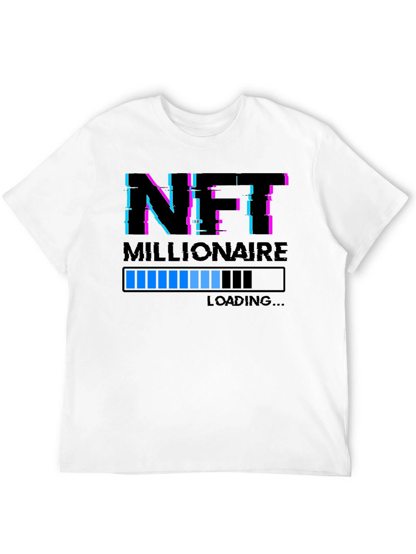 NFT Millionaire Loading T-Shirt - Black
