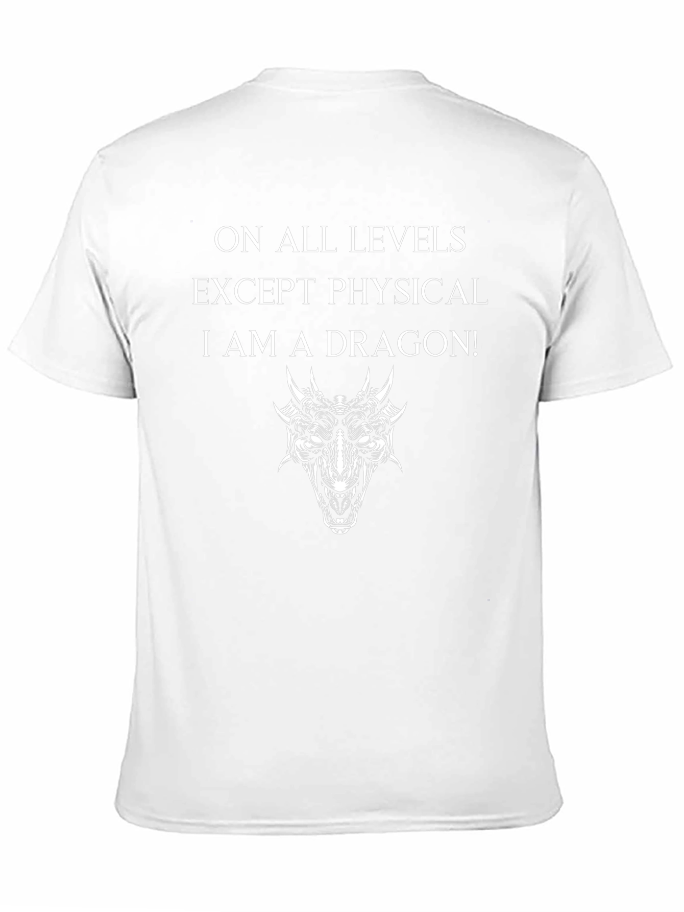 Dragon T-Shirt: On All Levels Except Physical