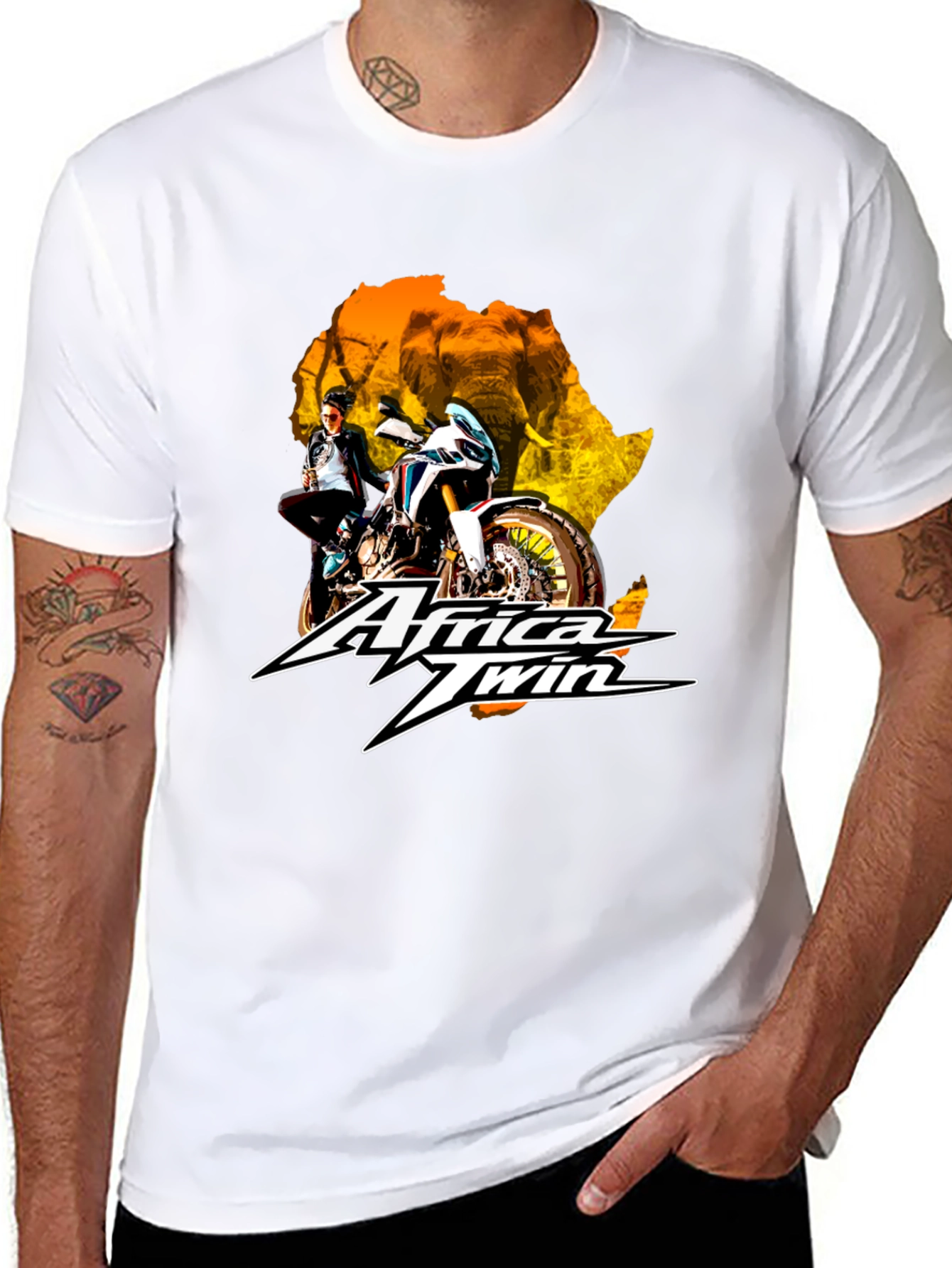 Africa Twin T-Shirt | Motorcycle Graphic Tee
