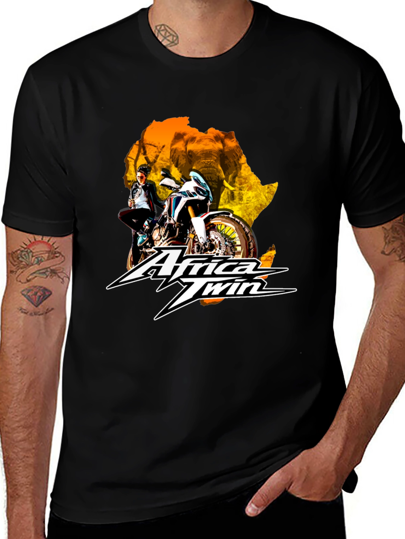 Africa Twin T-Shirt | Motorcycle Graphic Tee